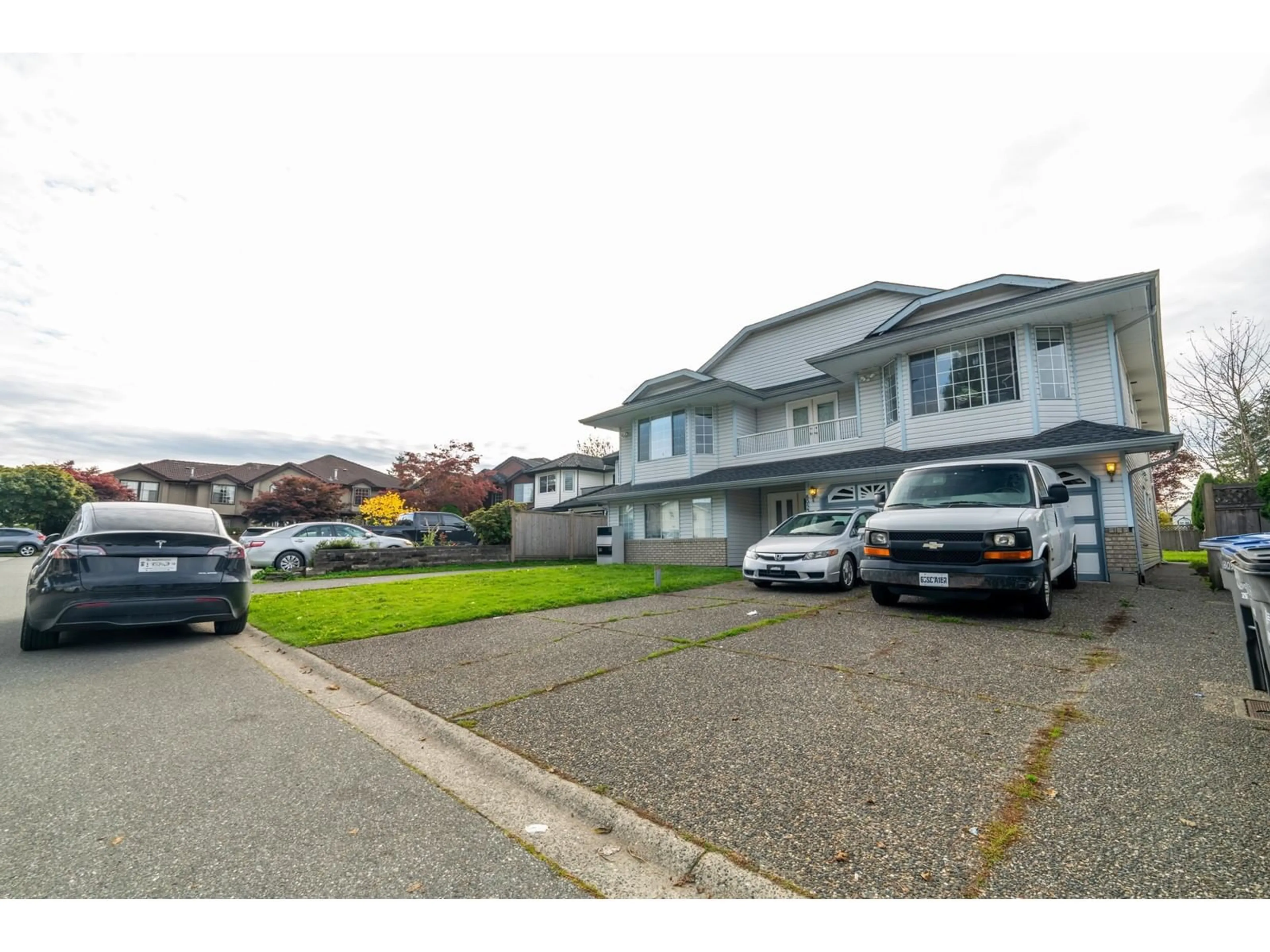 A pic from exterior of the house or condo, the street view for 8053 DOMINION PLACE, Surrey British Columbia V3W6B2