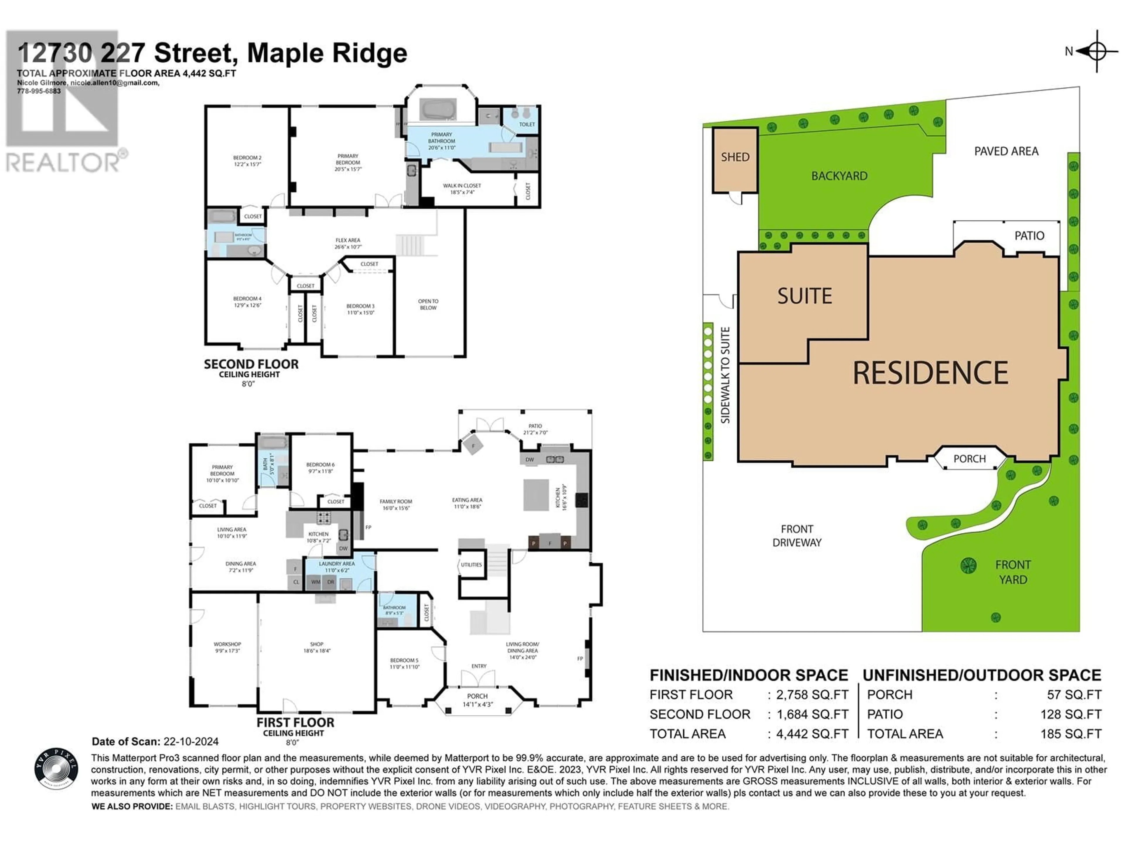 Floor plan for 12730 227 STREET, Maple Ridge British Columbia V2X6K6