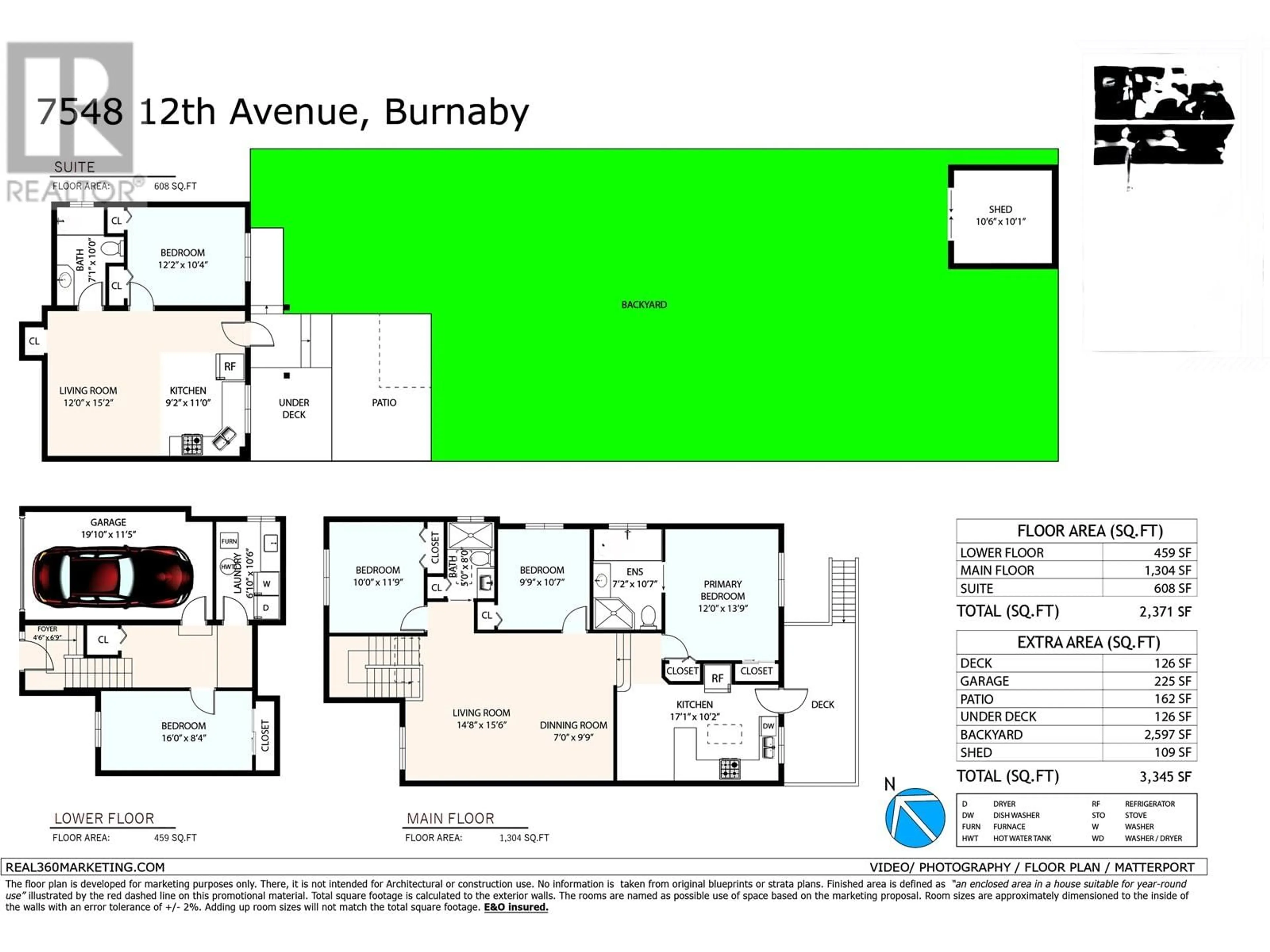 Floor plan for 7548 12TH AVENUE, Burnaby British Columbia V3N2K1