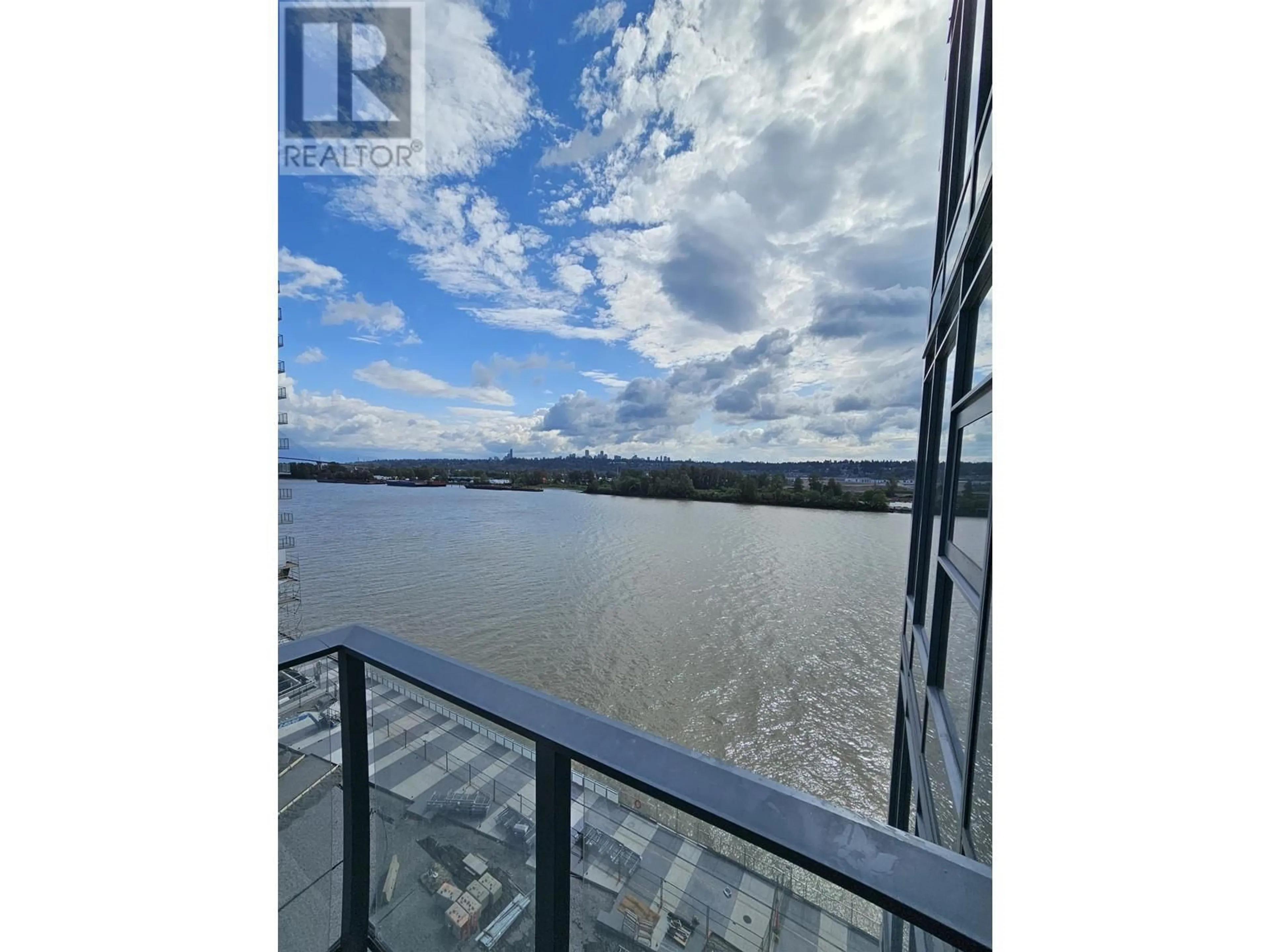 A pic from exterior of the house or condo, the view of lake or river for 705 680 QUAYSIDE DRIVE, New Westminster British Columbia V3M0P2