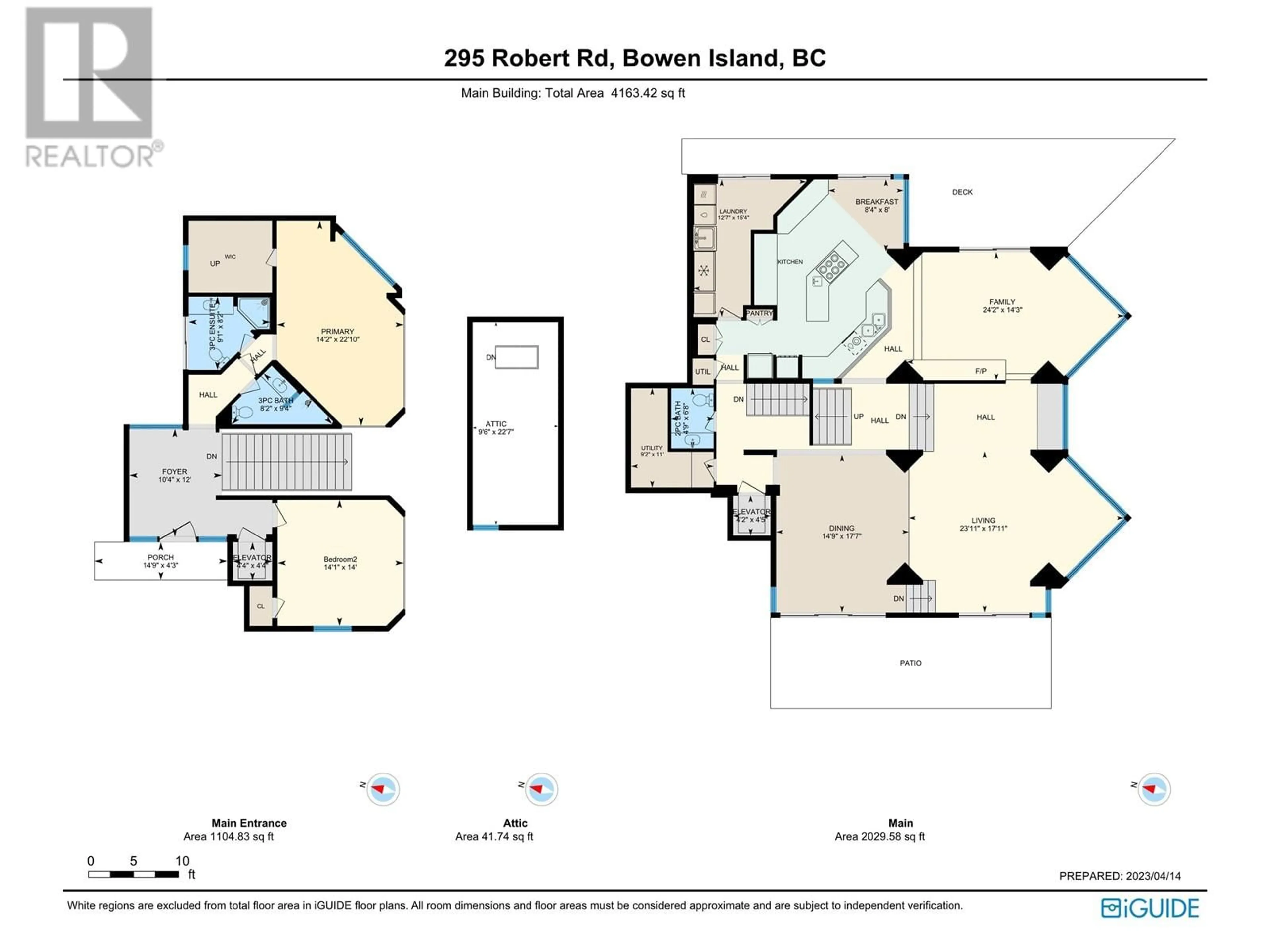 Floor plan for 295 ROBERT ROAD, Bowen Island British Columbia V0N1G1