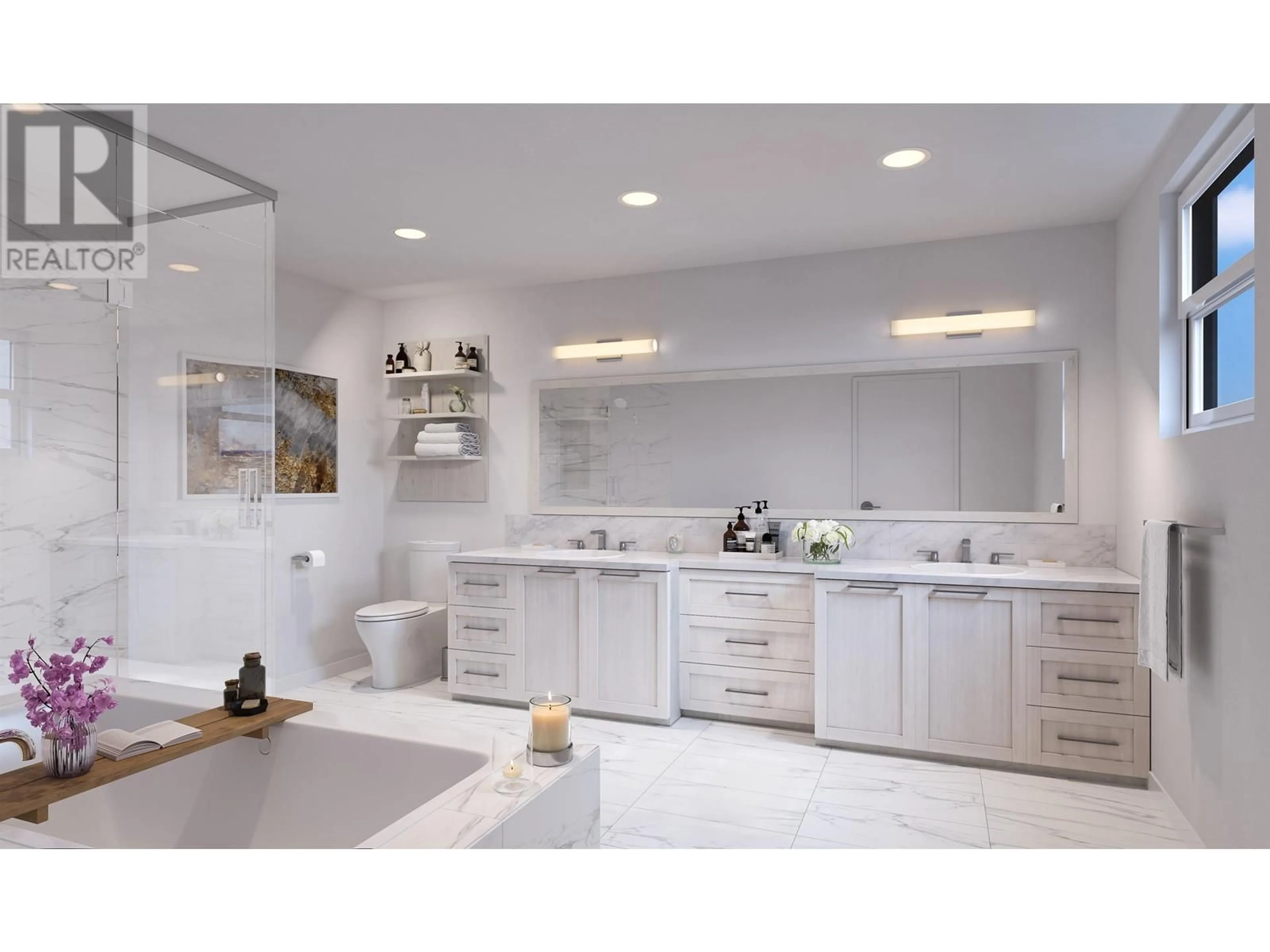 Contemporary bathroom, ceramic floors for 12 101 464 EAGLECREST DRIVE, Gibsons British Columbia V0N1V9