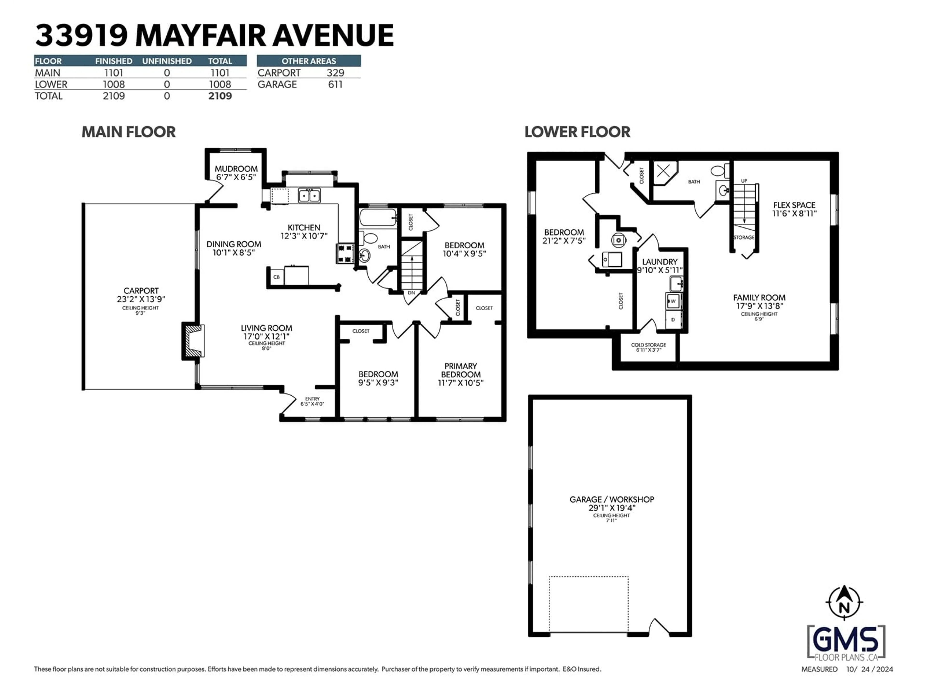 Floor plan for 33919 MAYFAIR AVENUE, Abbotsford British Columbia V2S1P7