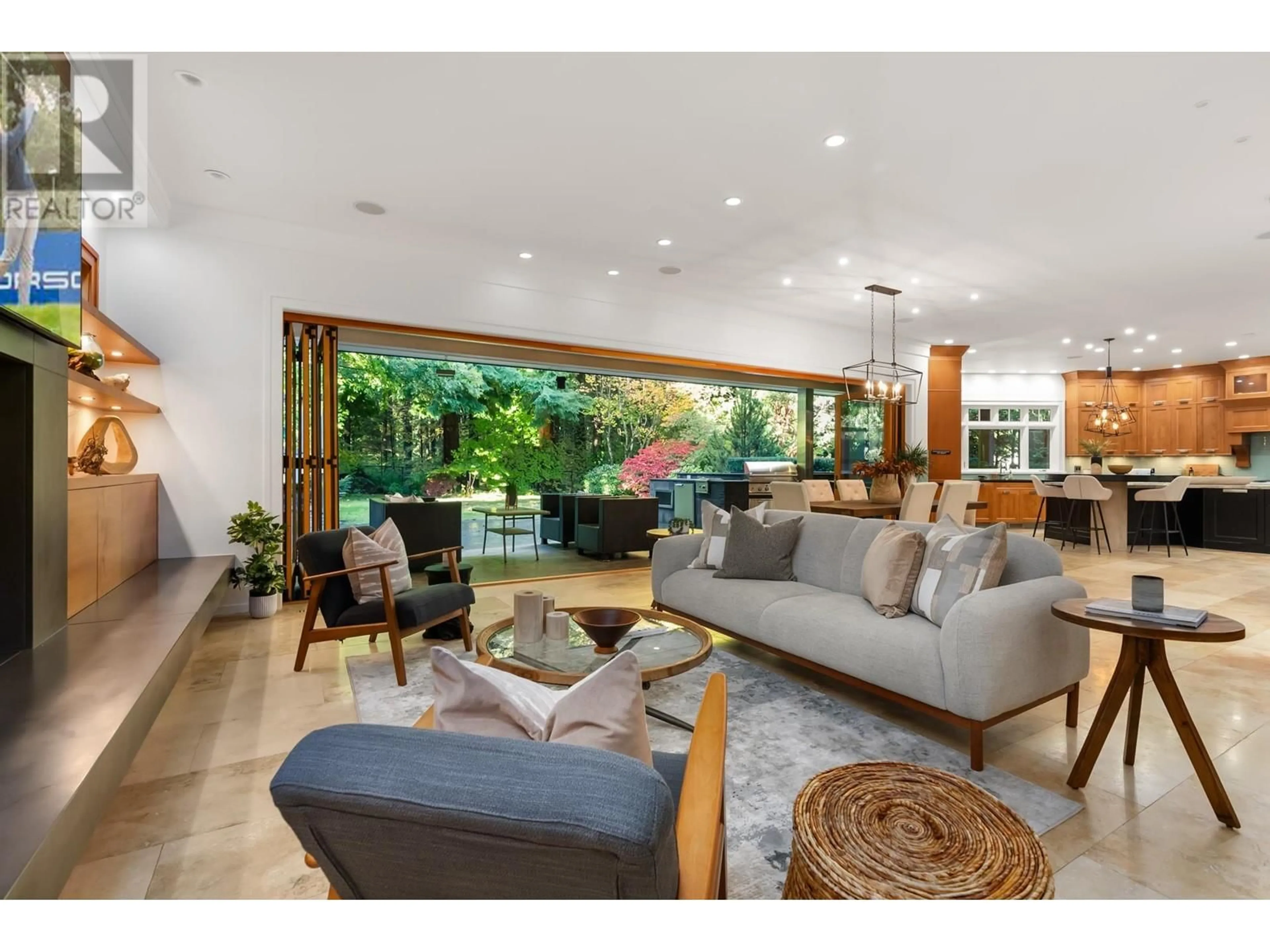 Living room, wood floors for 2579 HYANNIS POINT, North Vancouver British Columbia V7H1R9