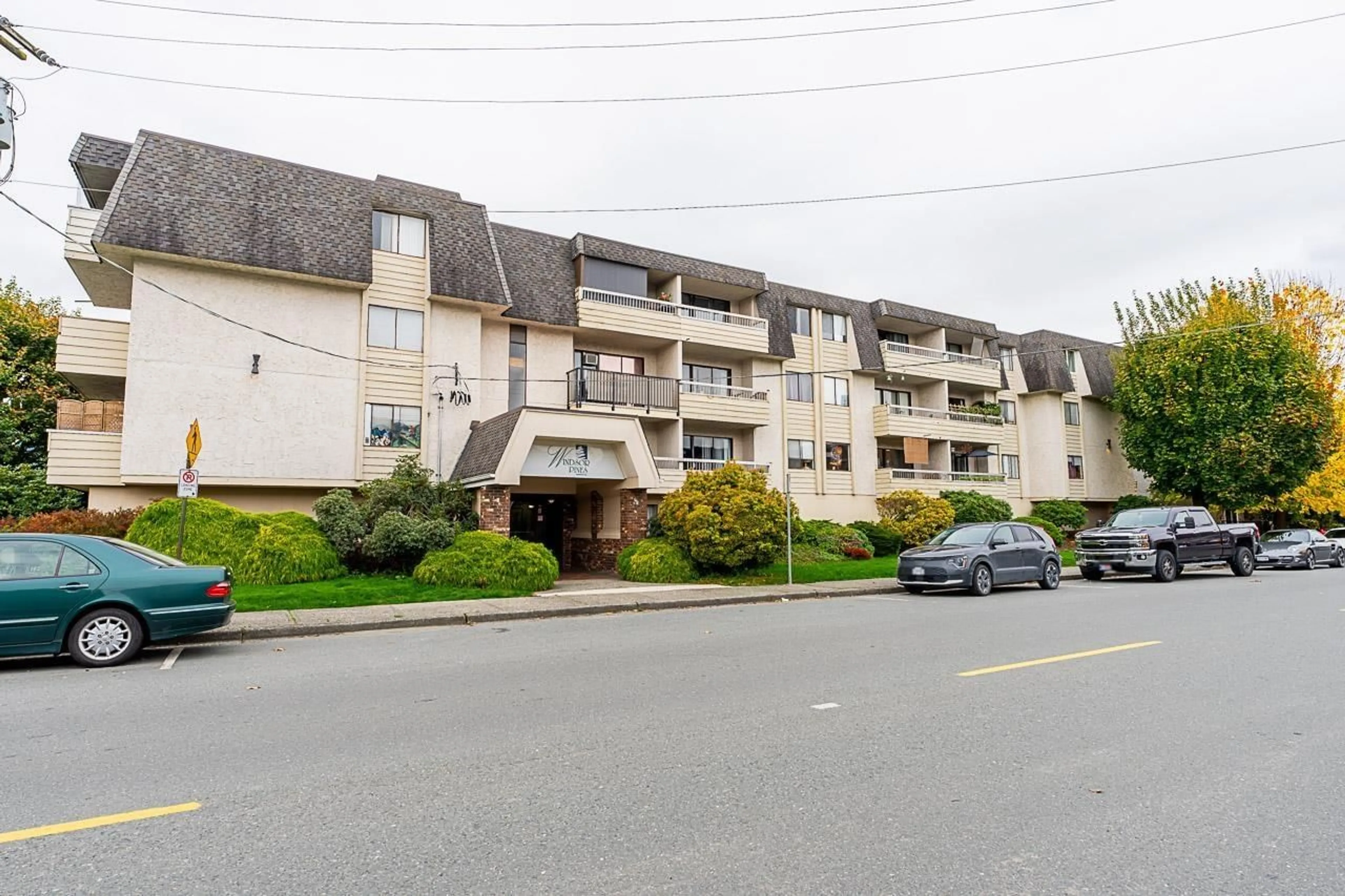 A pic from exterior of the house or condo, the street view for 108 9477 COOK STREET, Chilliwack British Columbia V2P4J8