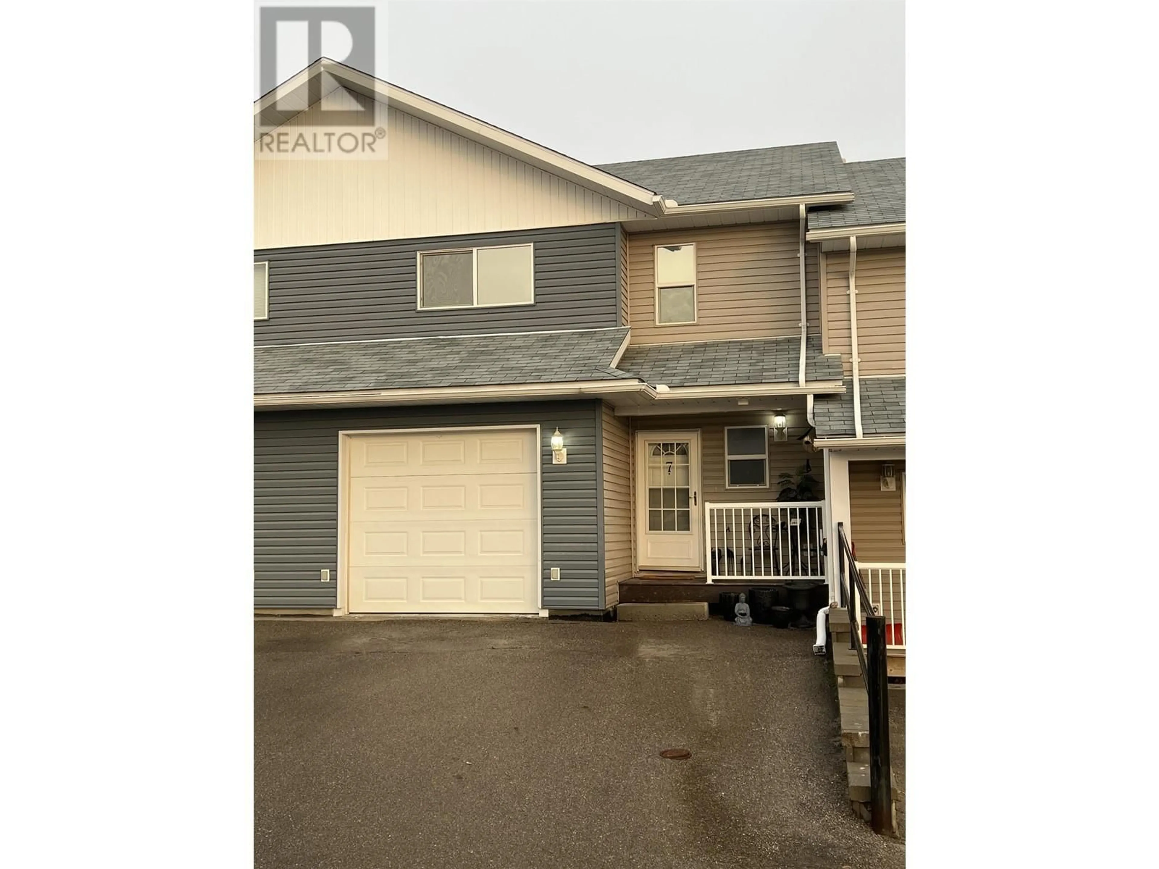 A pic from exterior of the house or condo, the street view for 7 4620 E 52 AVENUE, Fort Nelson British Columbia V0C1R0