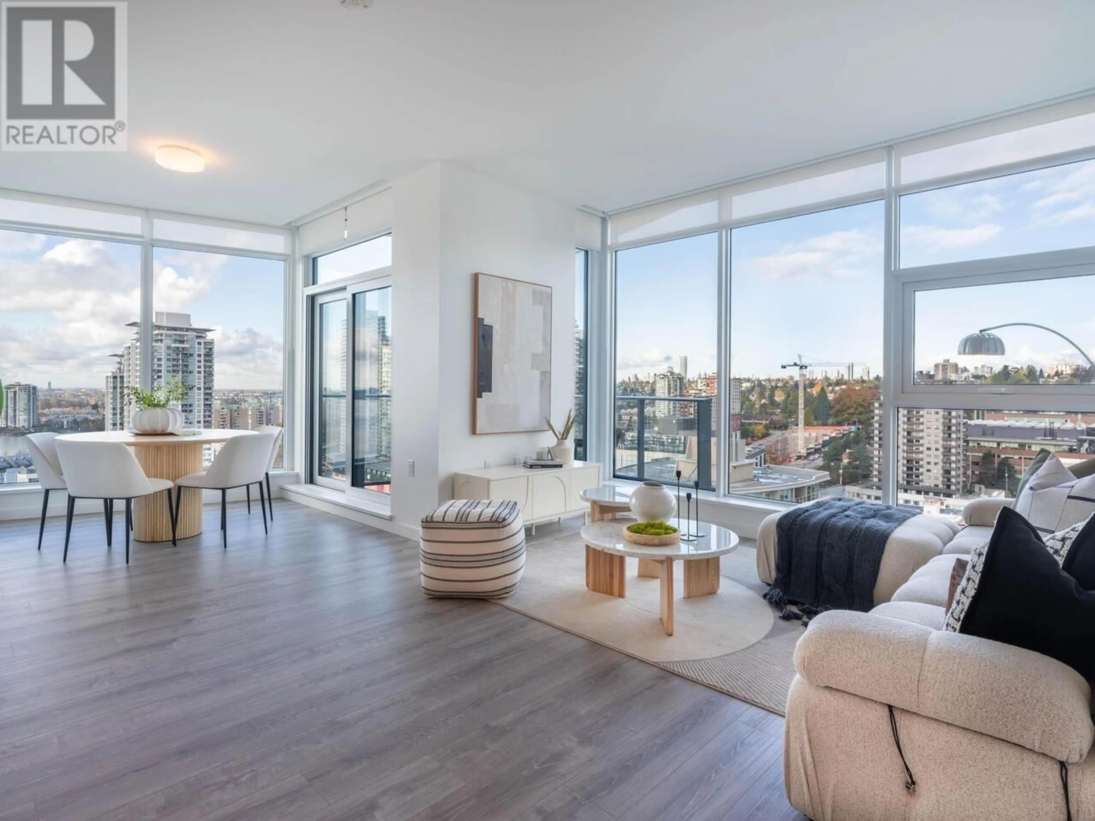 Living room, wood floors for 1903 680 QUAYSIDE DRIVE, New Westminster British Columbia V3M0P2