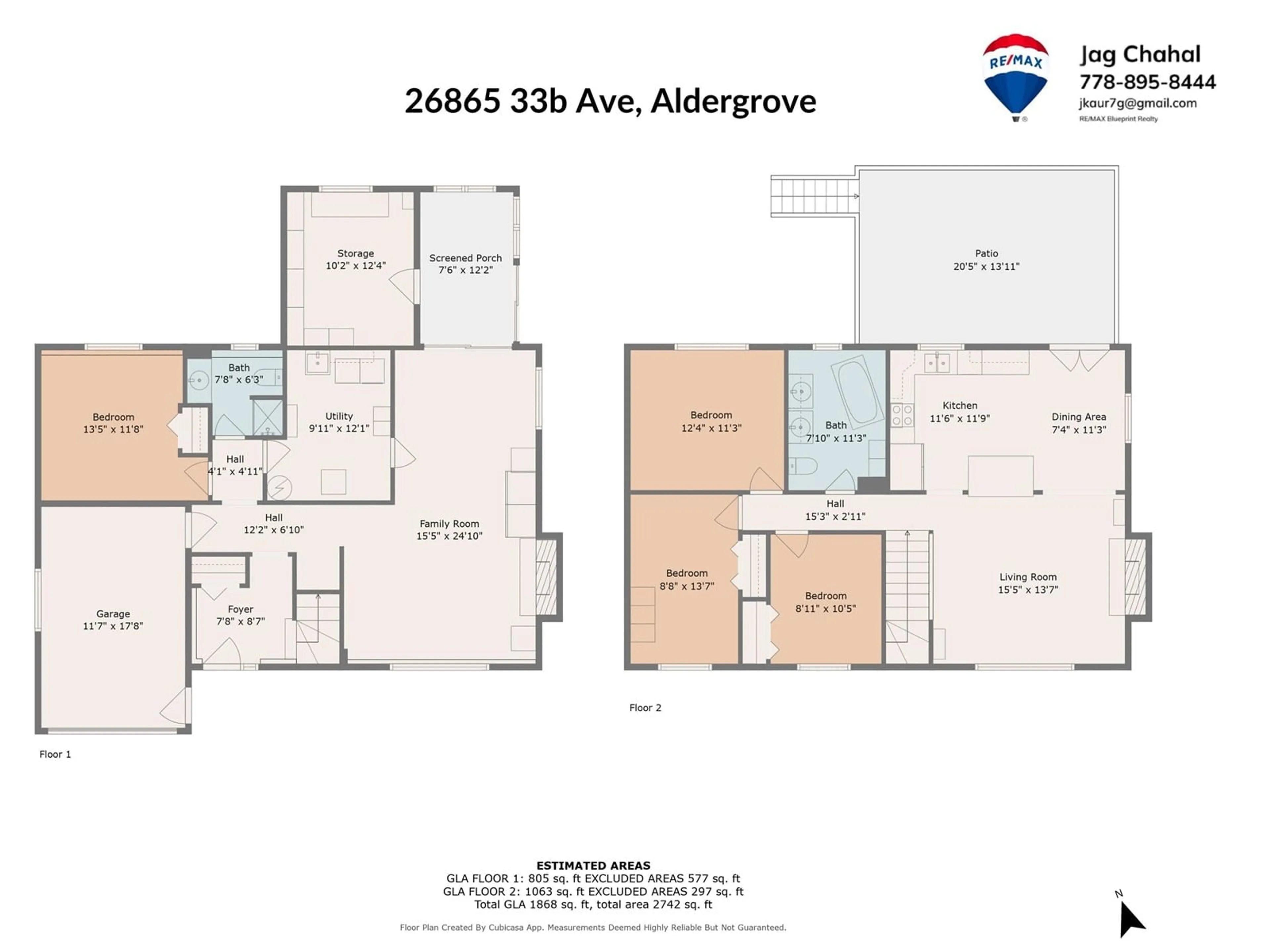 Floor plan for 26865 33B AVENUE, Langley British Columbia V4W3H1