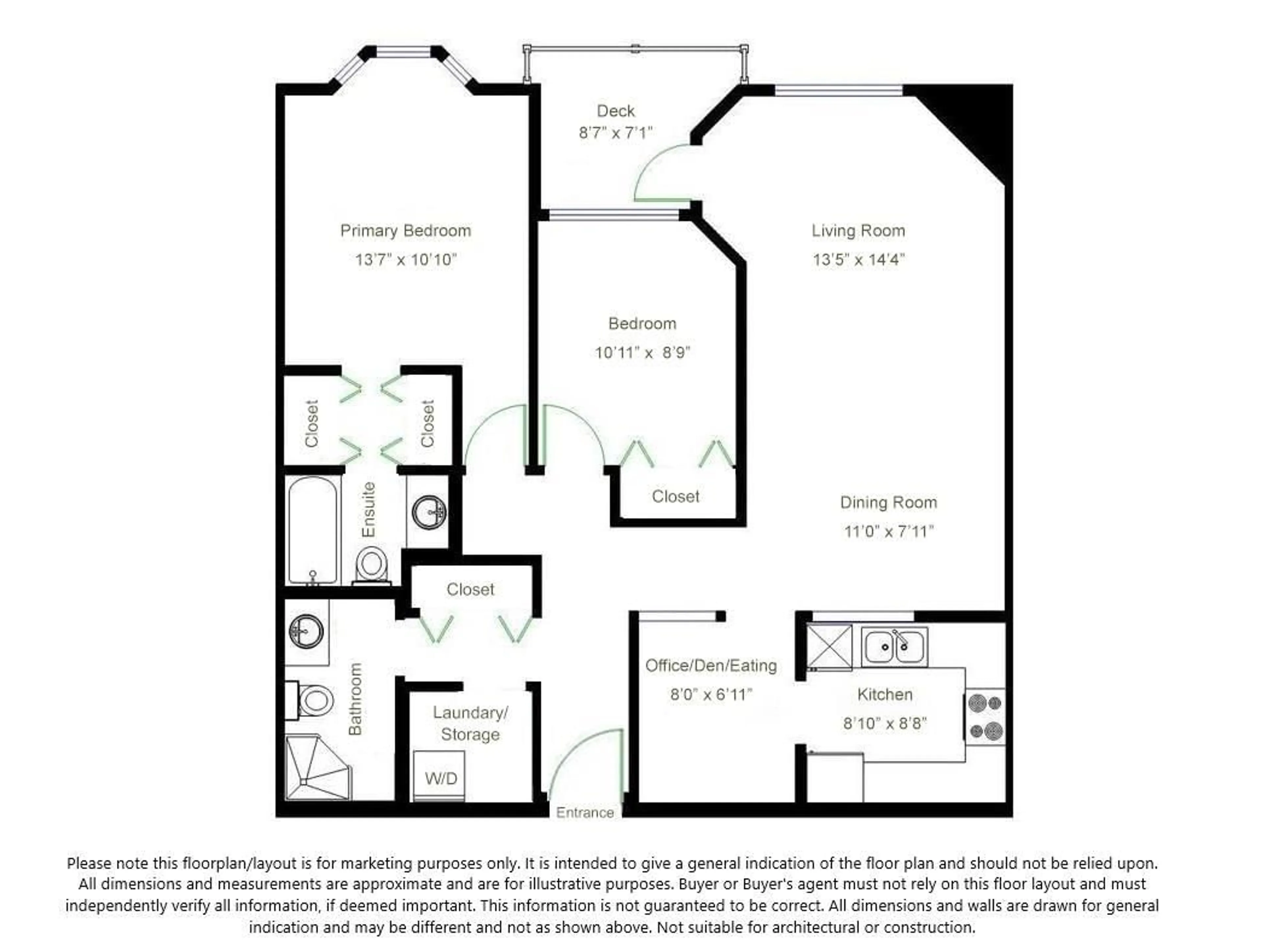 Floor plan for 308 9948 151 STREET, Surrey British Columbia V3R0V6