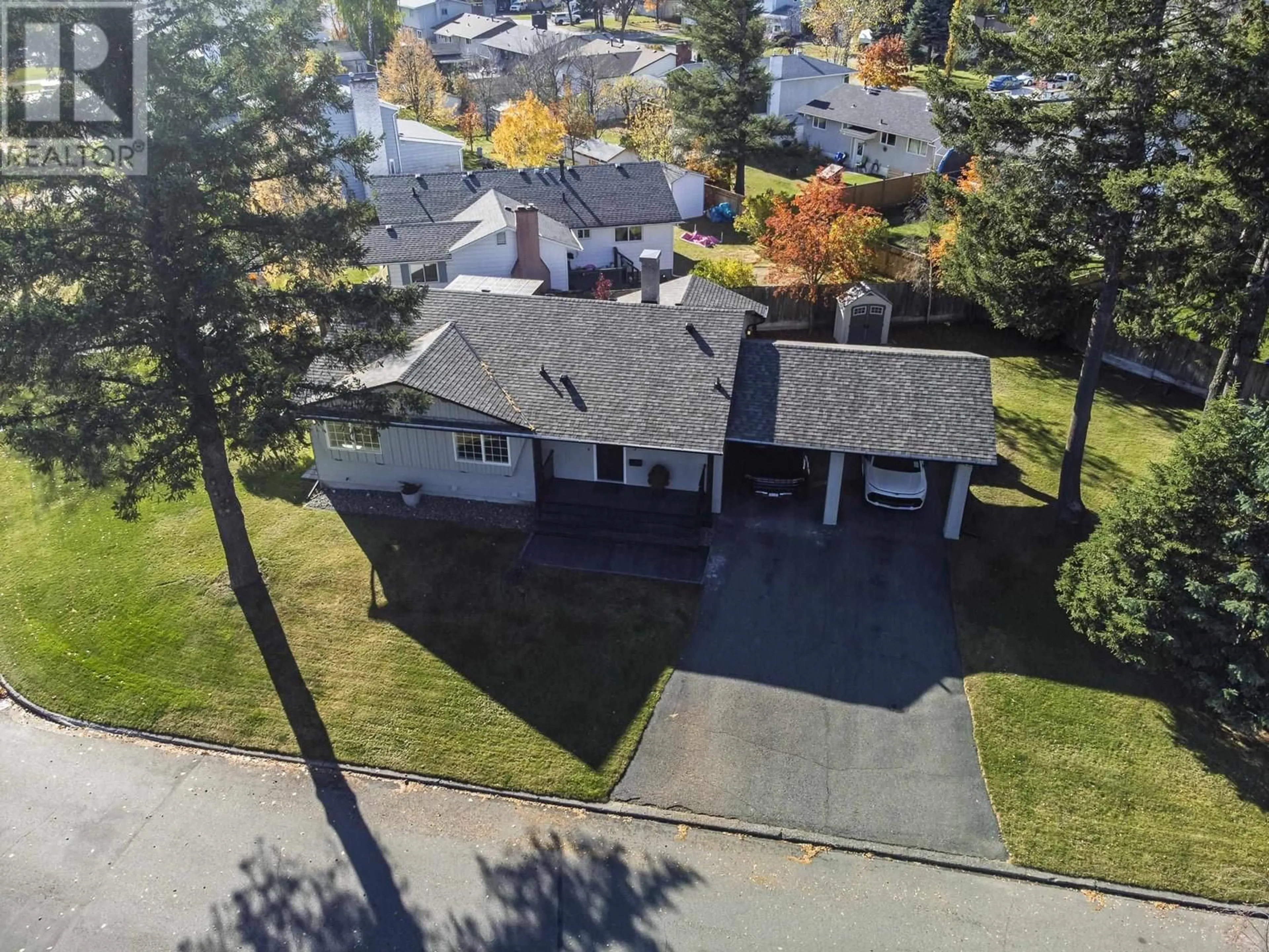 Frontside or backside of a home, the street view for 617 RADCLIFFE DRIVE, Prince George British Columbia V2M3N8