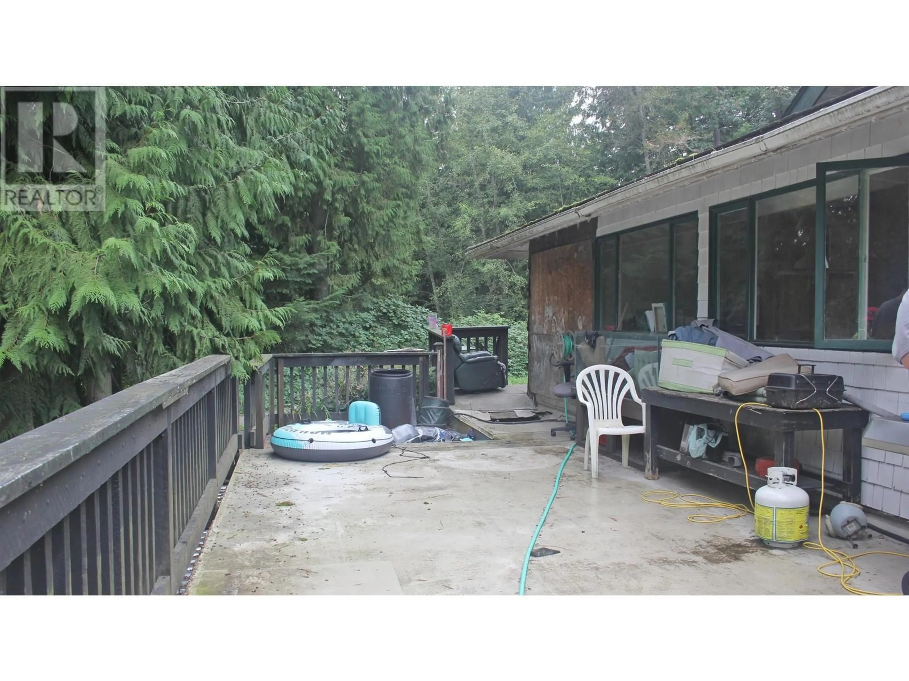 Frontside or backside of a home, the fenced backyard for 12734 246 STREET, Maple Ridge British Columbia V4R1S4