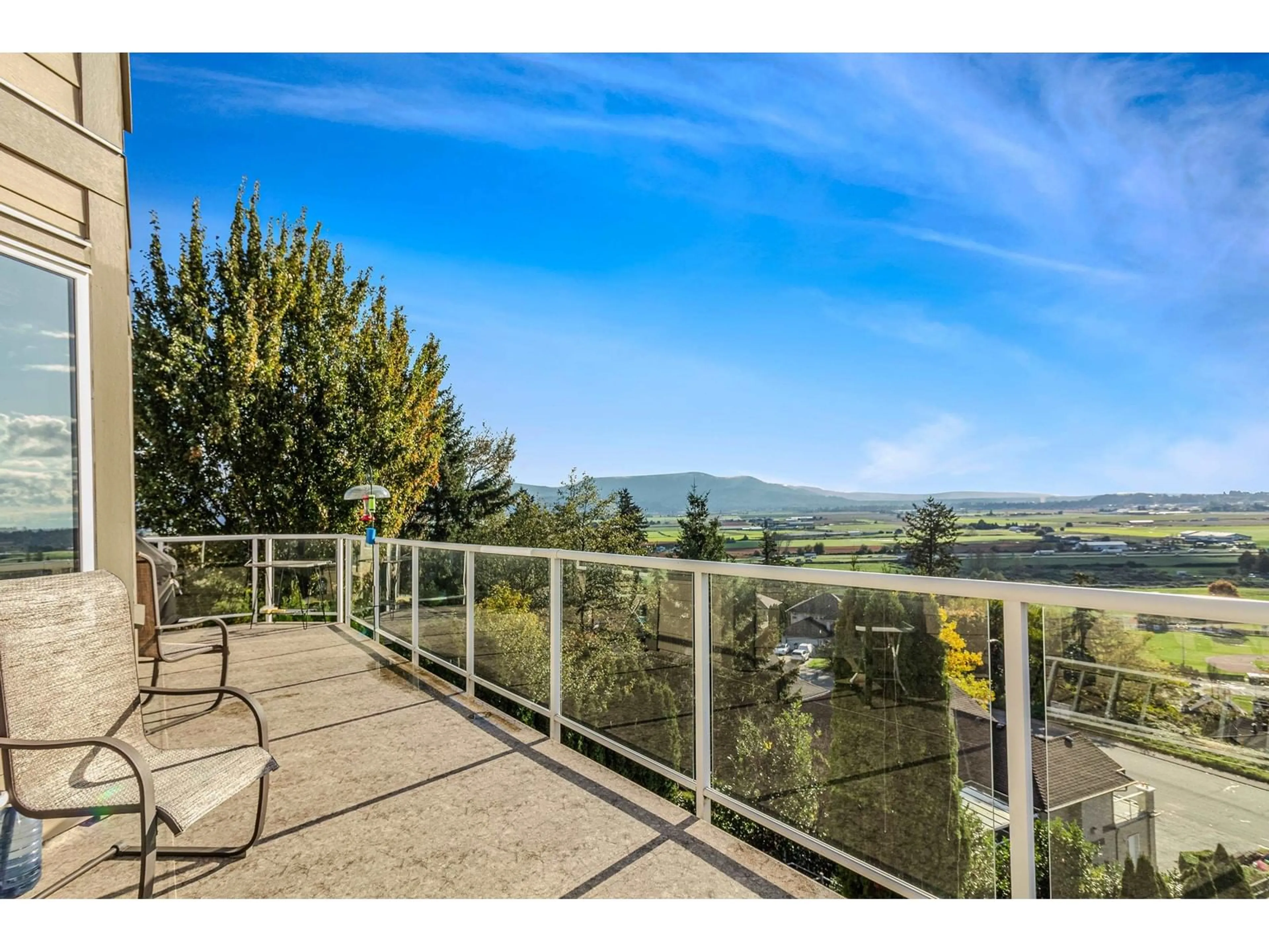 Patio, the fenced backyard for 35674 CANTERBURY AVENUE, Abbotsford British Columbia V3G3E9