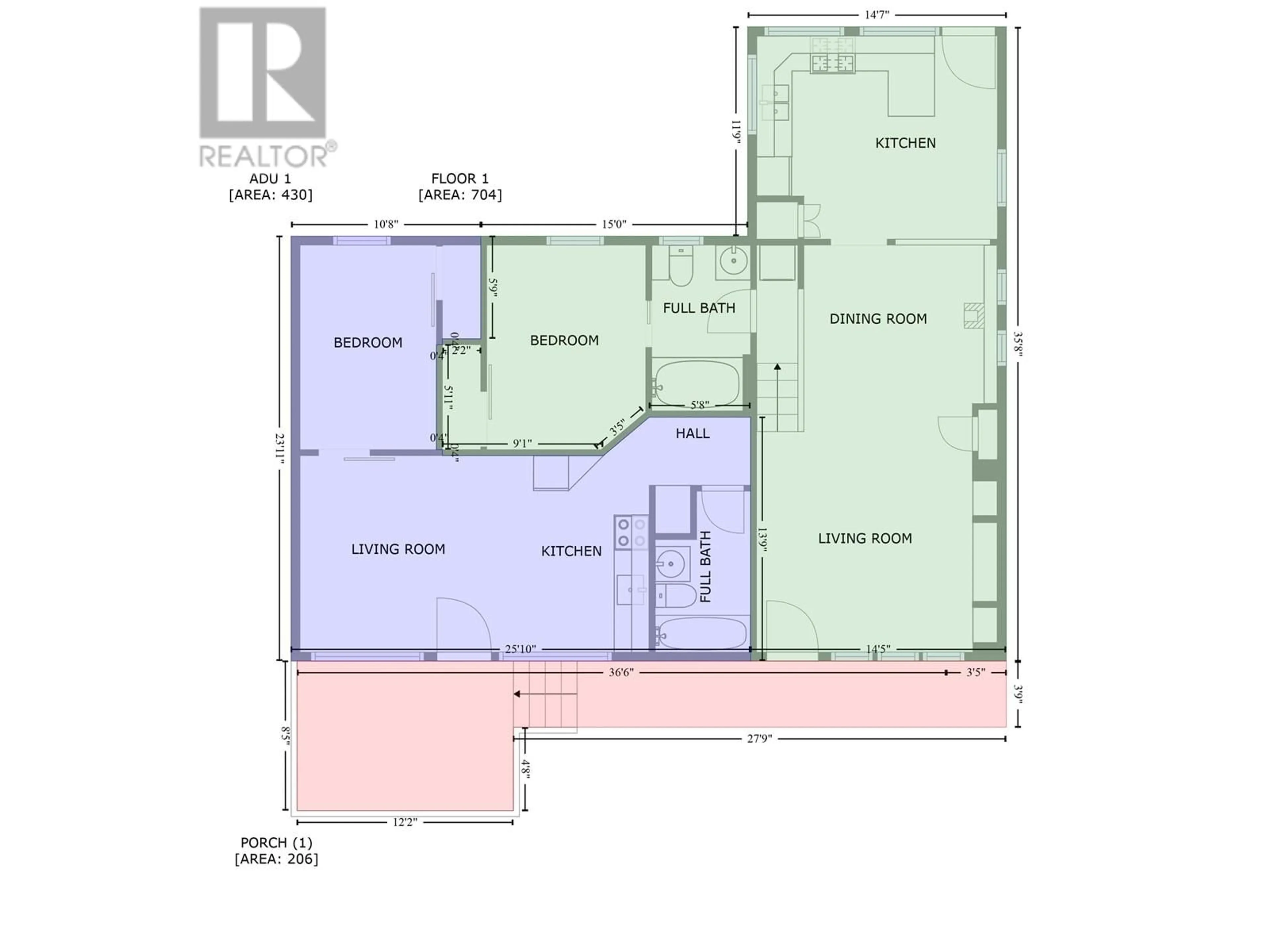 Floor plan for 716/718 HILLCREST ROAD, Gibsons British Columbia V0N1V9