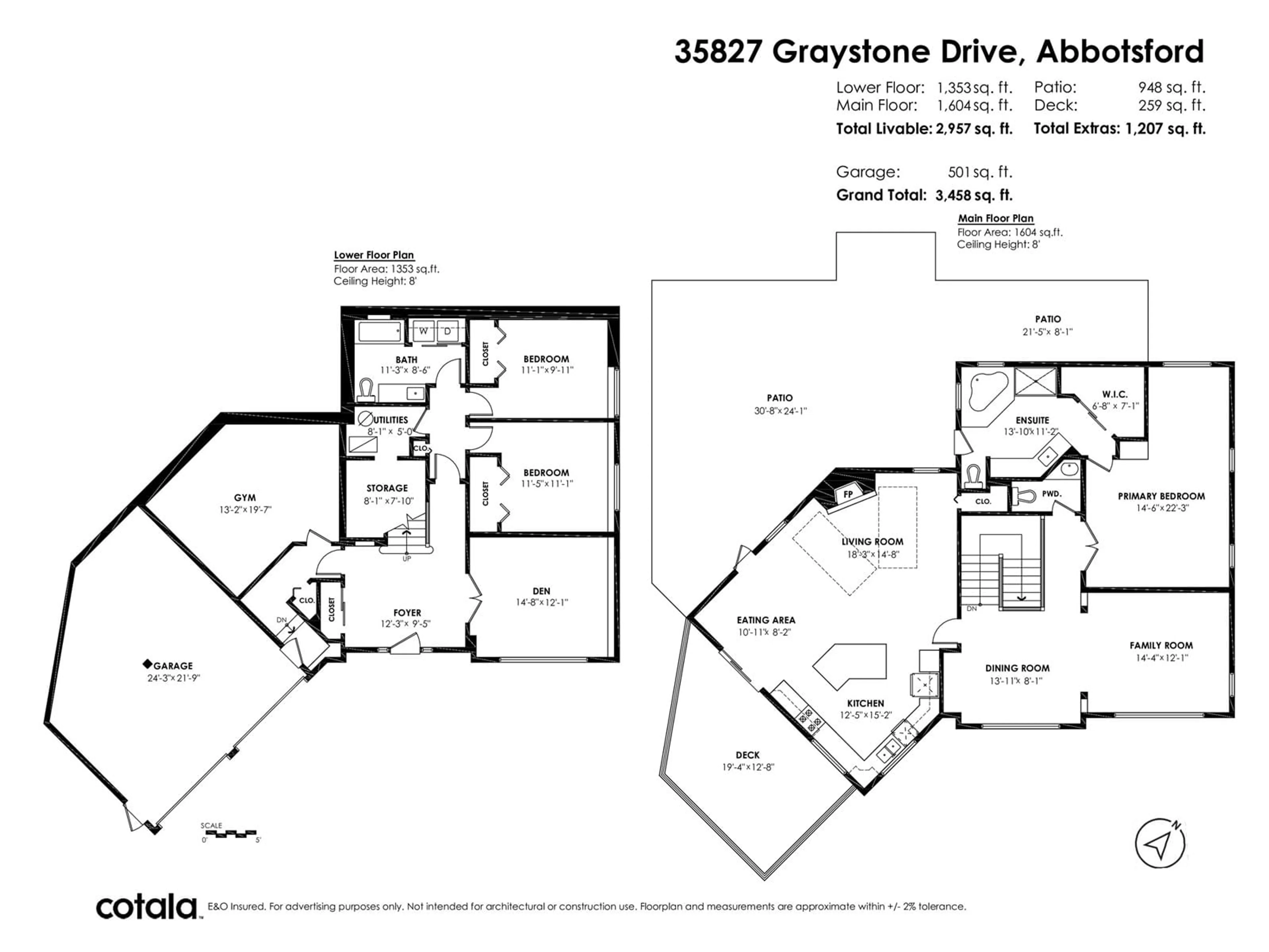 Floor plan for 35827 GRAYSTONE DRIVE, Abbotsford British Columbia V3G1K7