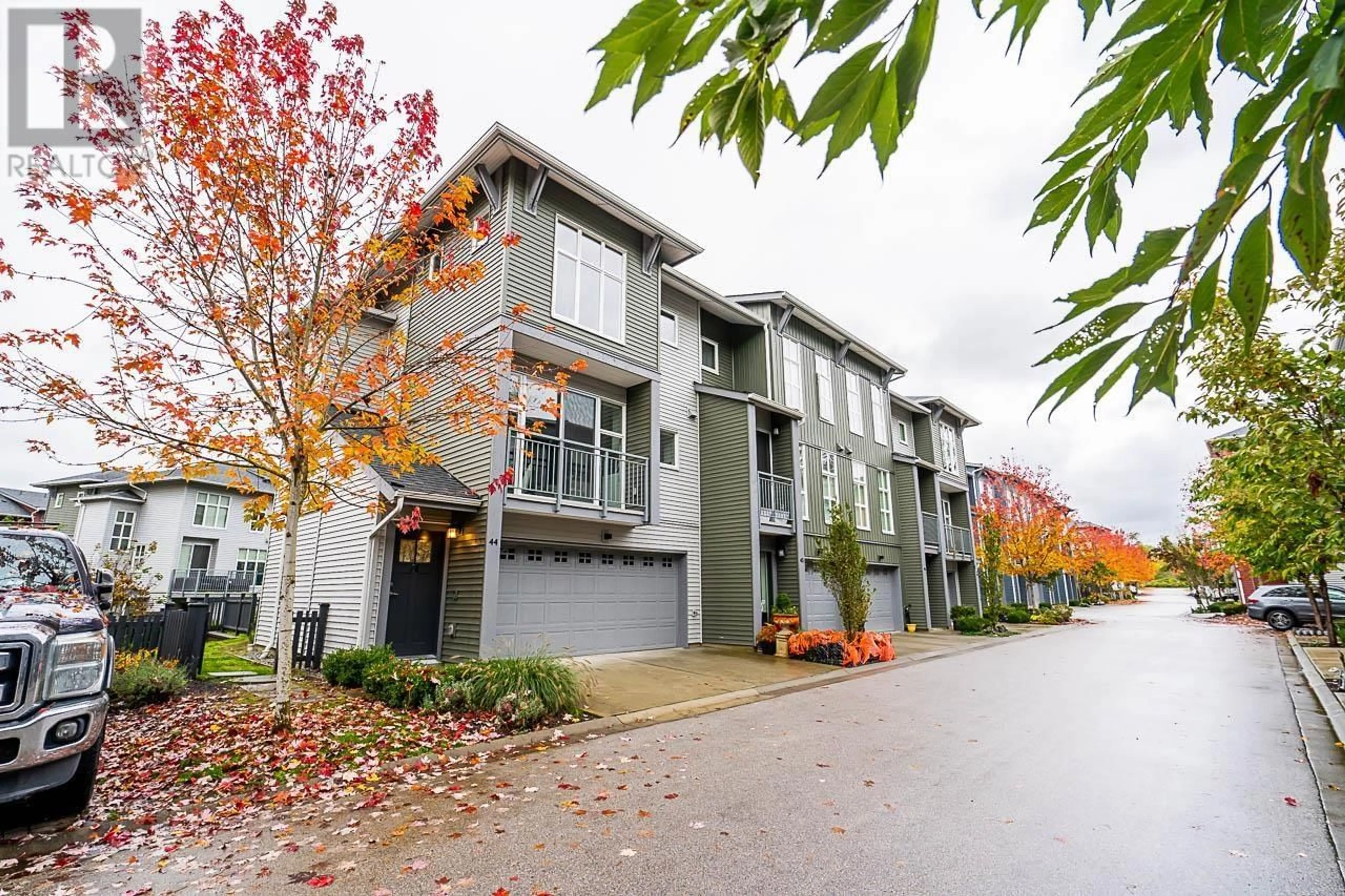 A pic from exterior of the house or condo, the street view for 44 24076 112 AVENUE, Maple Ridge British Columbia V2W0K2