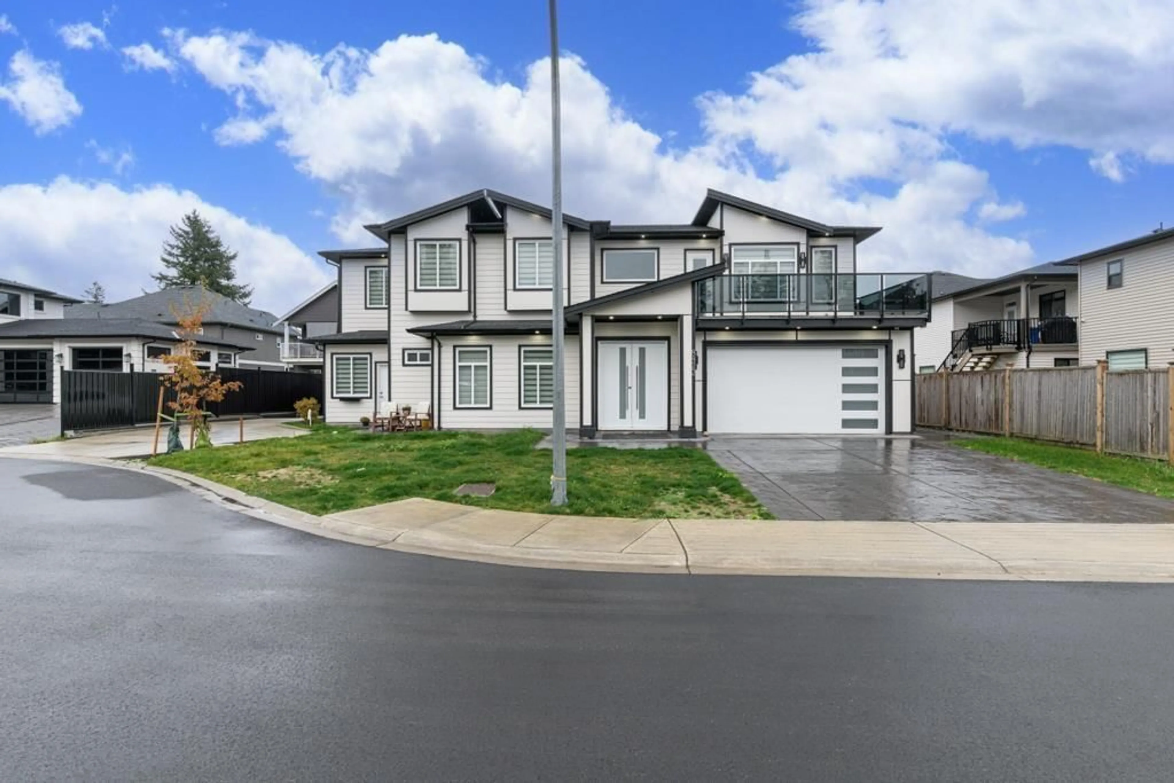 Frontside or backside of a home, the street view for 8822 ADACHI TERRACE, Mission British Columbia V4S1A4