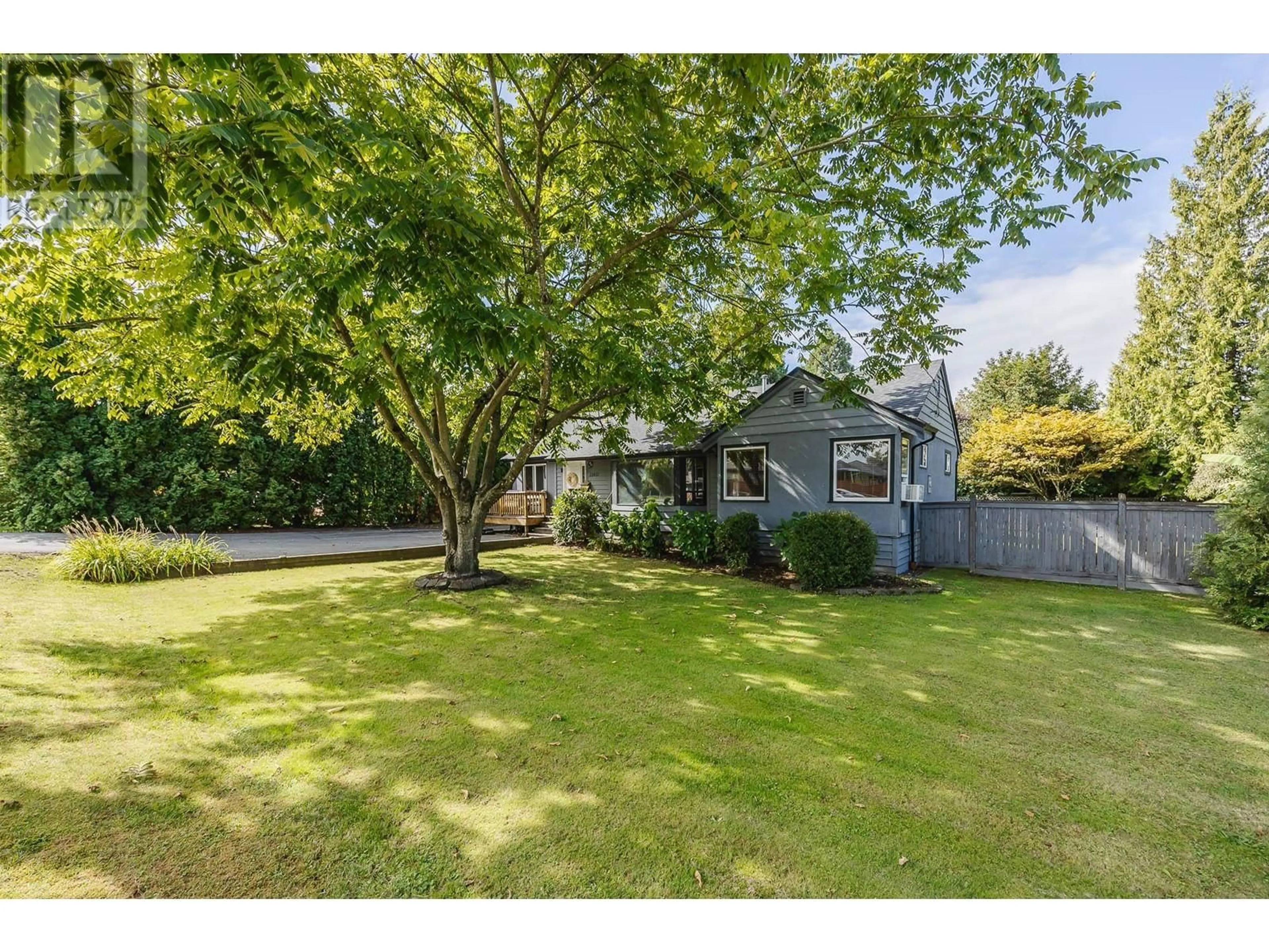 Frontside or backside of a home, the fenced backyard for 12451 203 STREET, Maple Ridge British Columbia V2X4W3