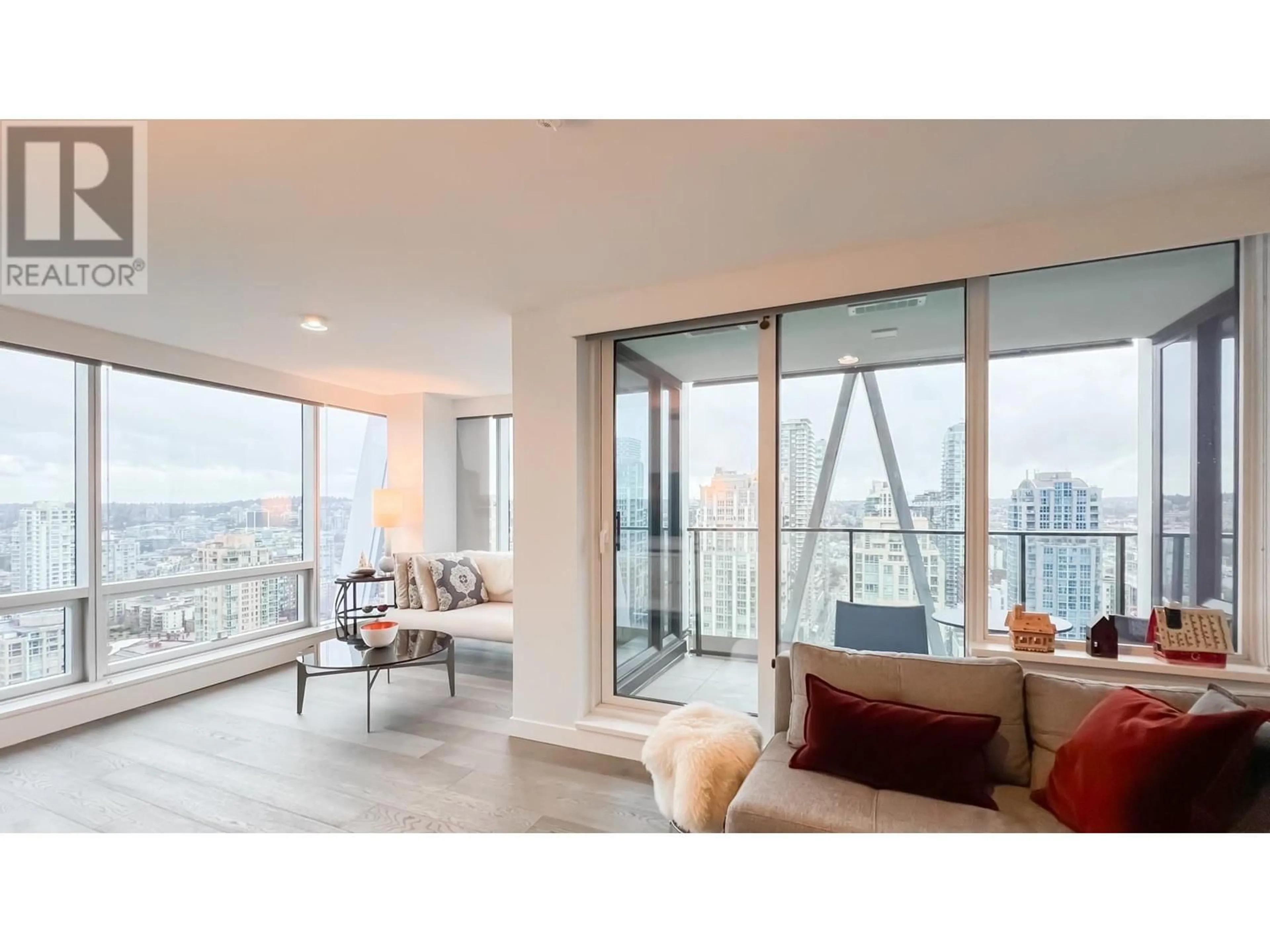 Living room with furniture, unknown for 2705 - 1111 RICHARDS STREET, Vancouver British Columbia V6B0S3