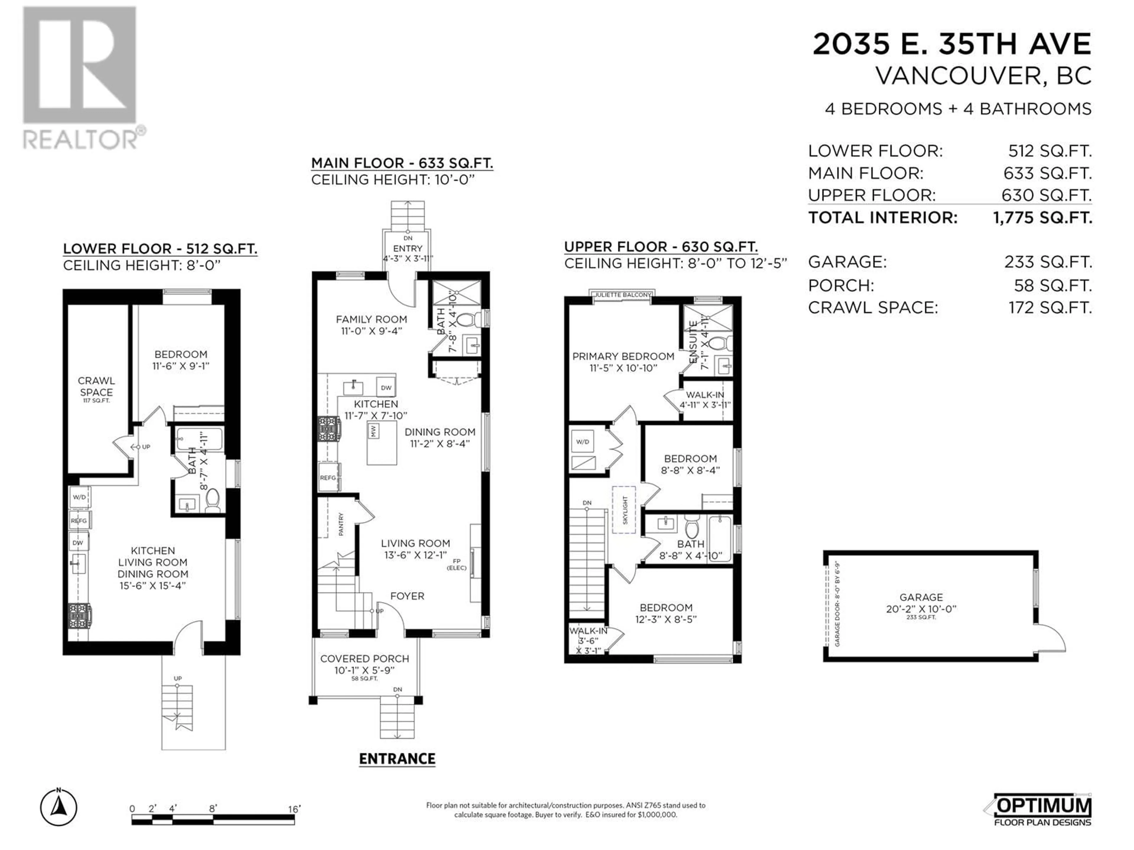 Floor plan for 2035 E 35TH AVENUE, Vancouver British Columbia V5P1B8