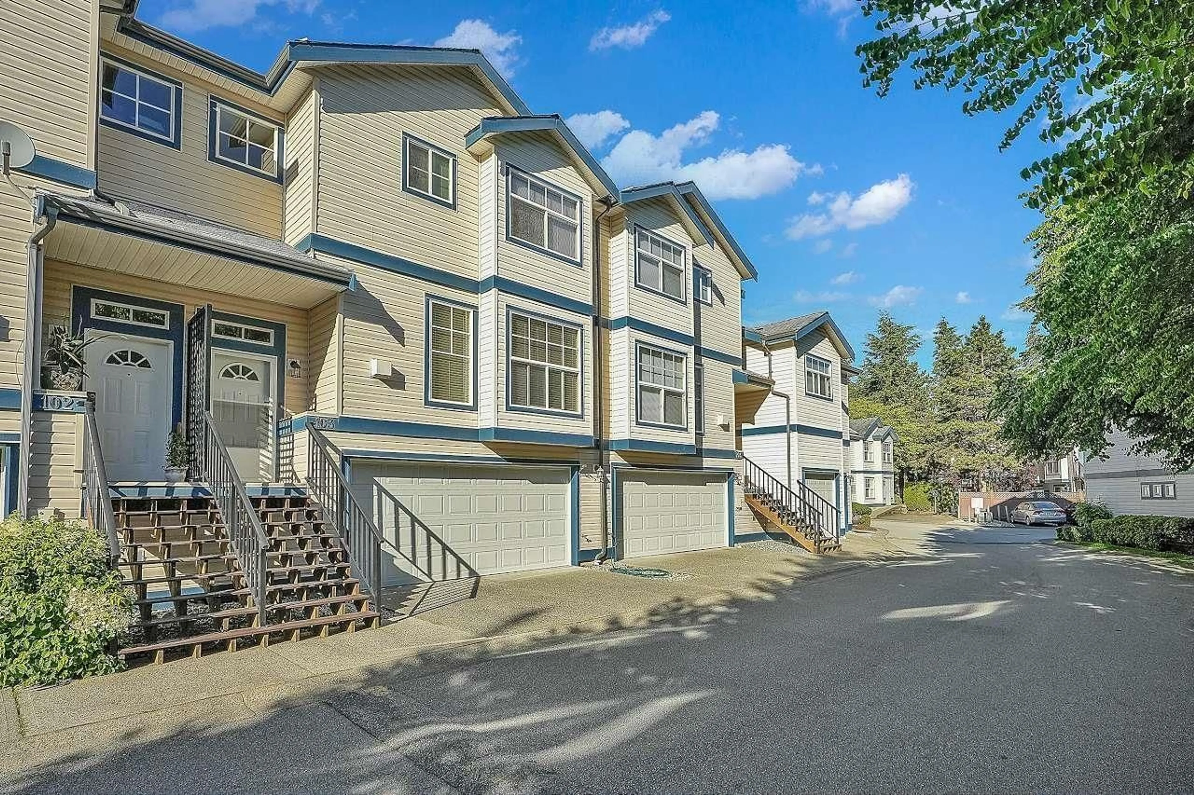 A pic from exterior of the house or condo, the street view for 103 9118 149 STREET, Surrey British Columbia V3R3Z6