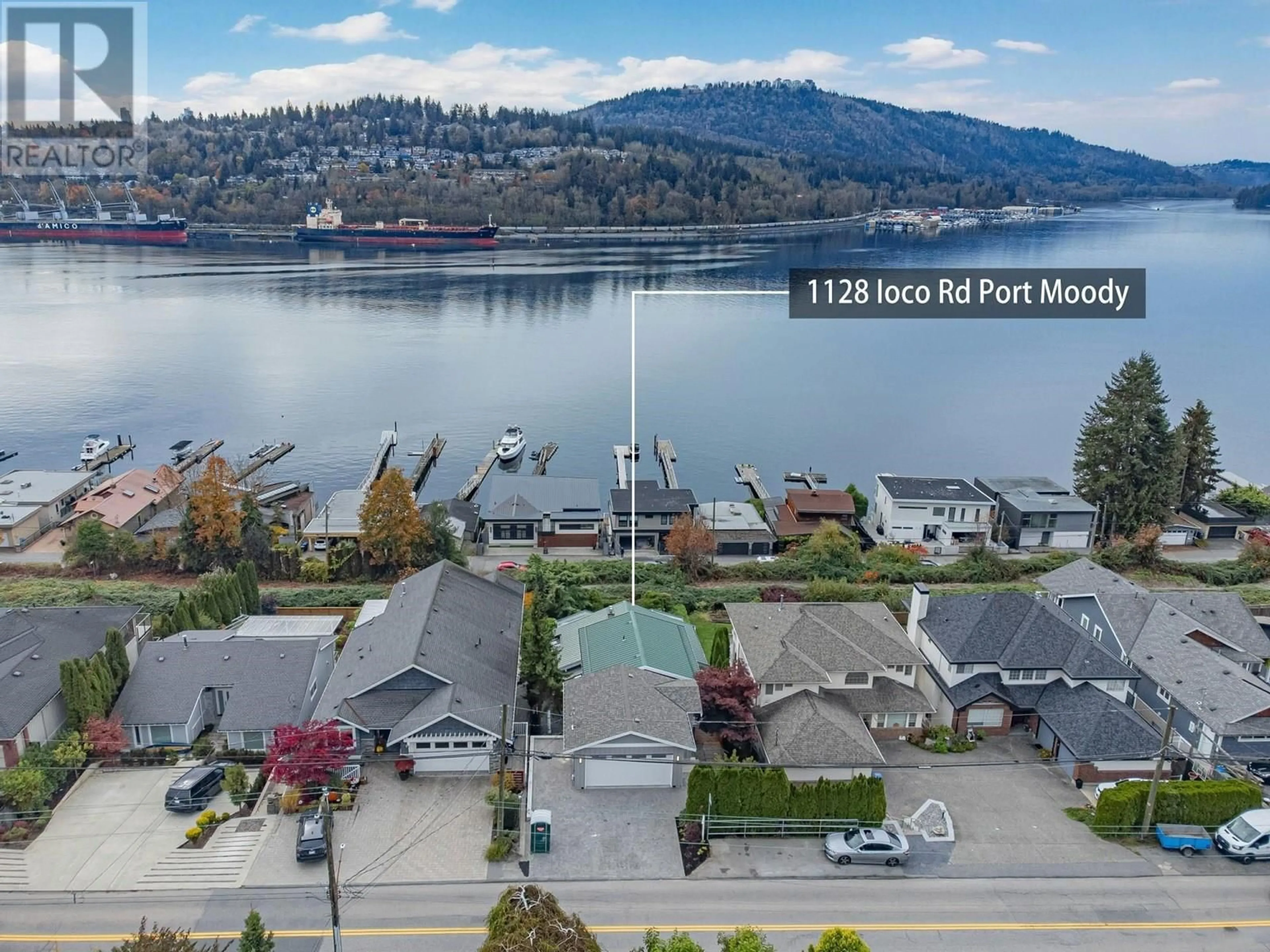 Frontside or backside of a home, lake for 1128 IOCO ROAD, Port Moody British Columbia V3H2X1