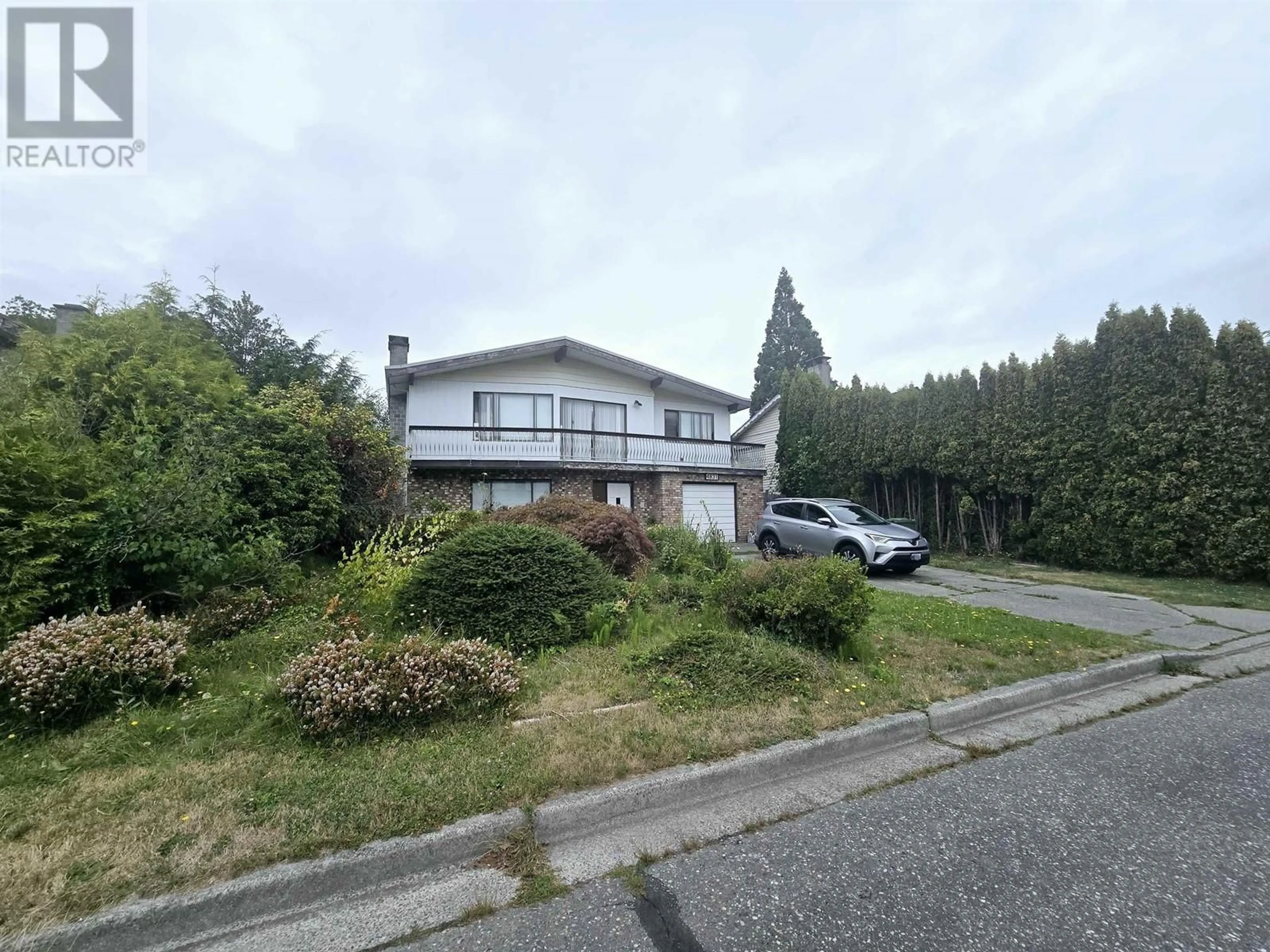 Frontside or backside of a home, the street view for 4831 MCLURE AVENUE, Richmond British Columbia V7C4K1