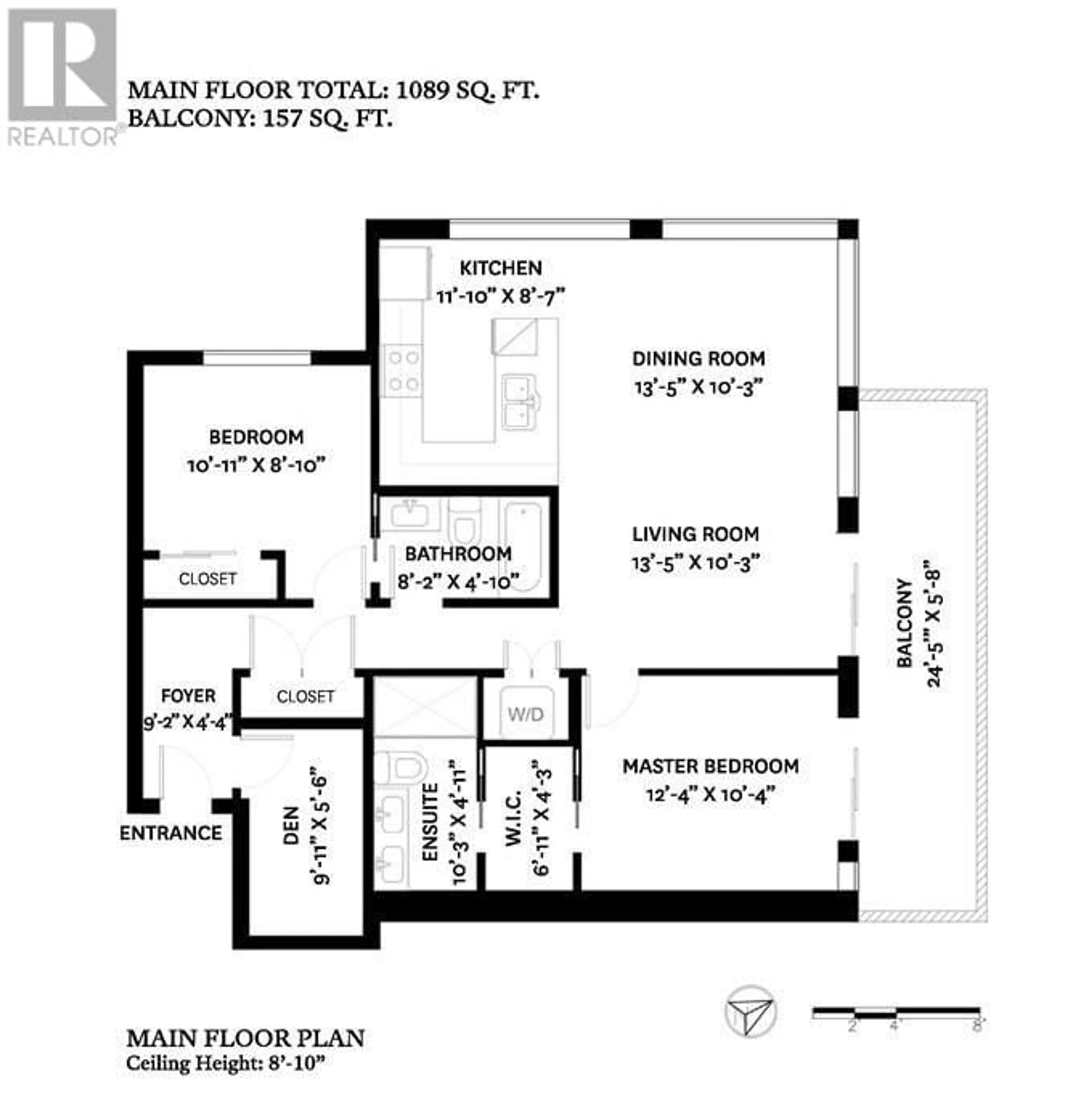 Floor plan for 202 26 E ROYAL AVENUE, New Westminster British Columbia V3L0B7