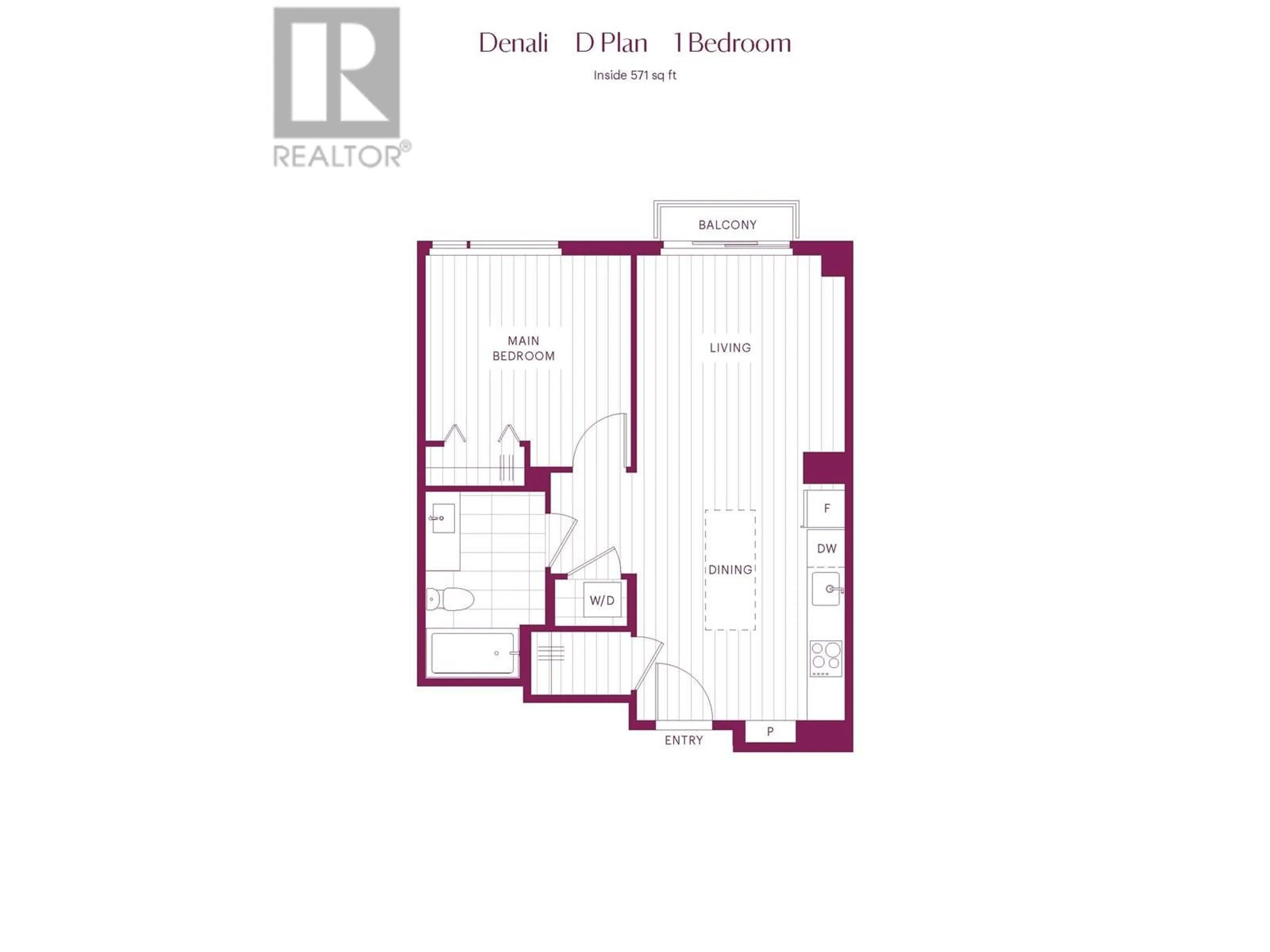 Floor plan for 405 8750 UNIVERSITY CRESCENT, Burnaby British Columbia V5A0G9