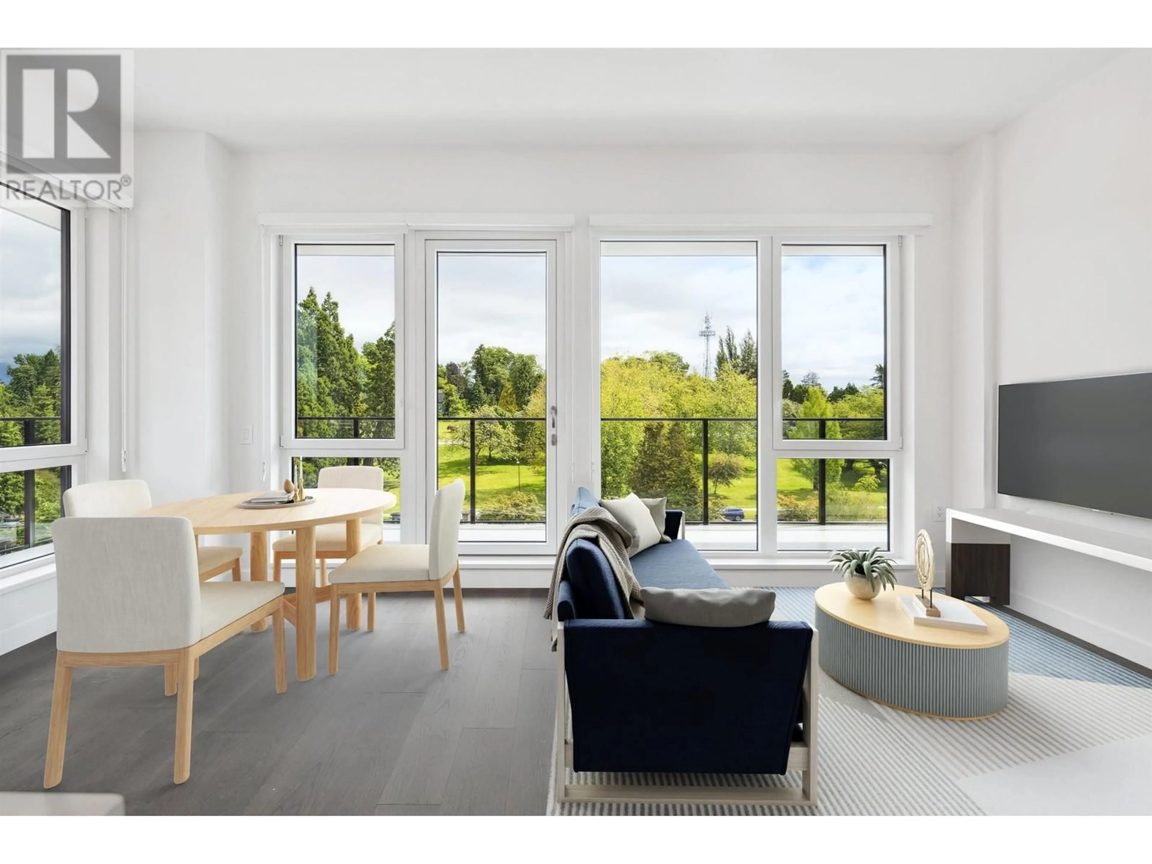 Living room, wood floors for 607 5168 CAMBIE STREET, Vancouver British Columbia Z5Z0K7