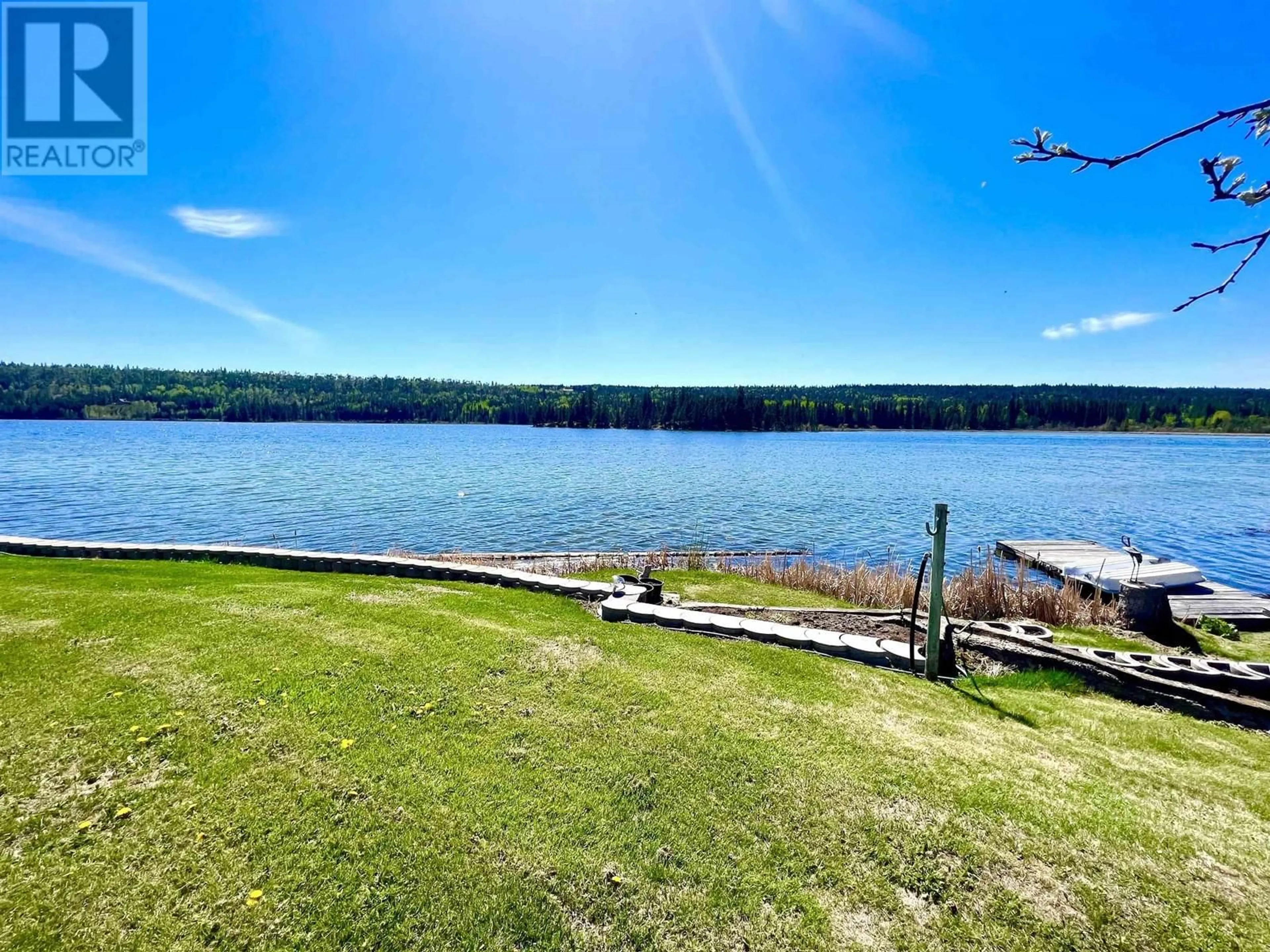 A pic from outside/outdoor area/front of a property/back of a property/a pic from drone, water/lake/river/ocean view for 3456 DUNSMUIR ROAD, Lac La Hache British Columbia V0K1T0