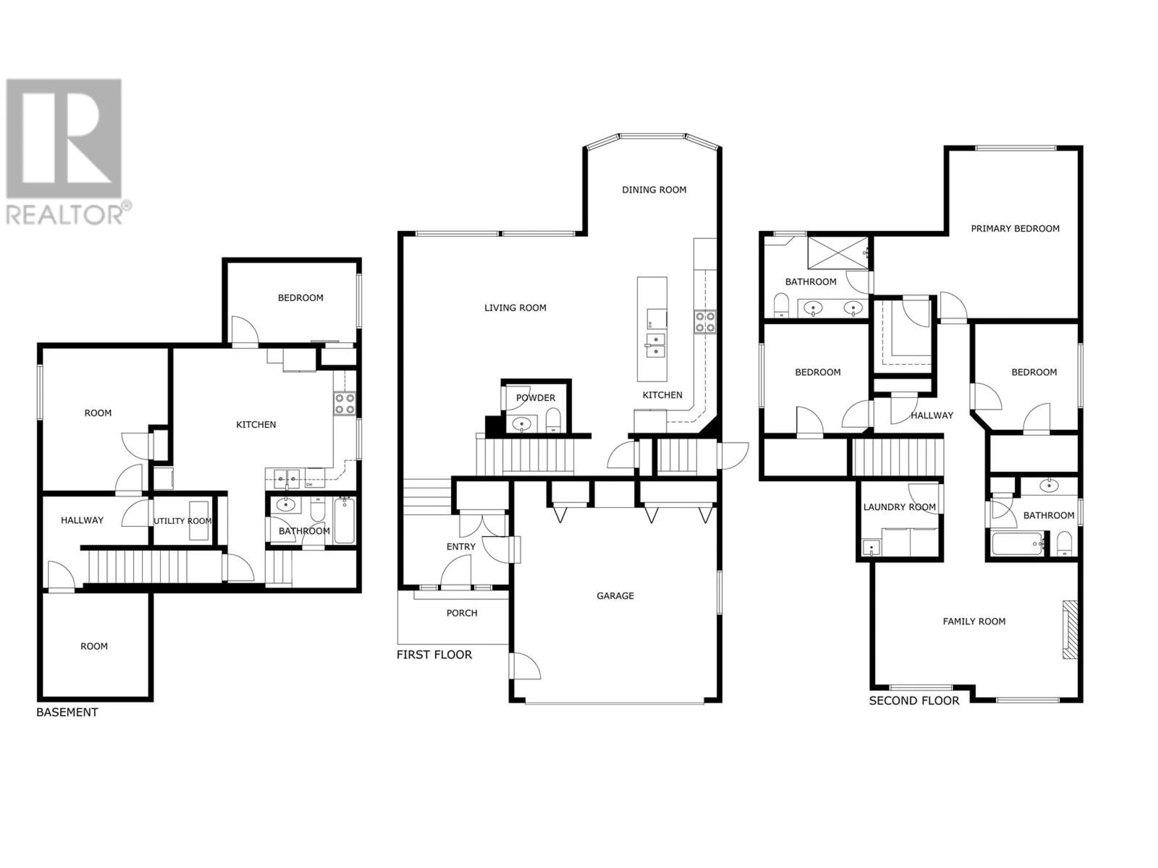 Floor plan for 7627 CREEKSIDE WAY, Prince George British Columbia V2N0C2