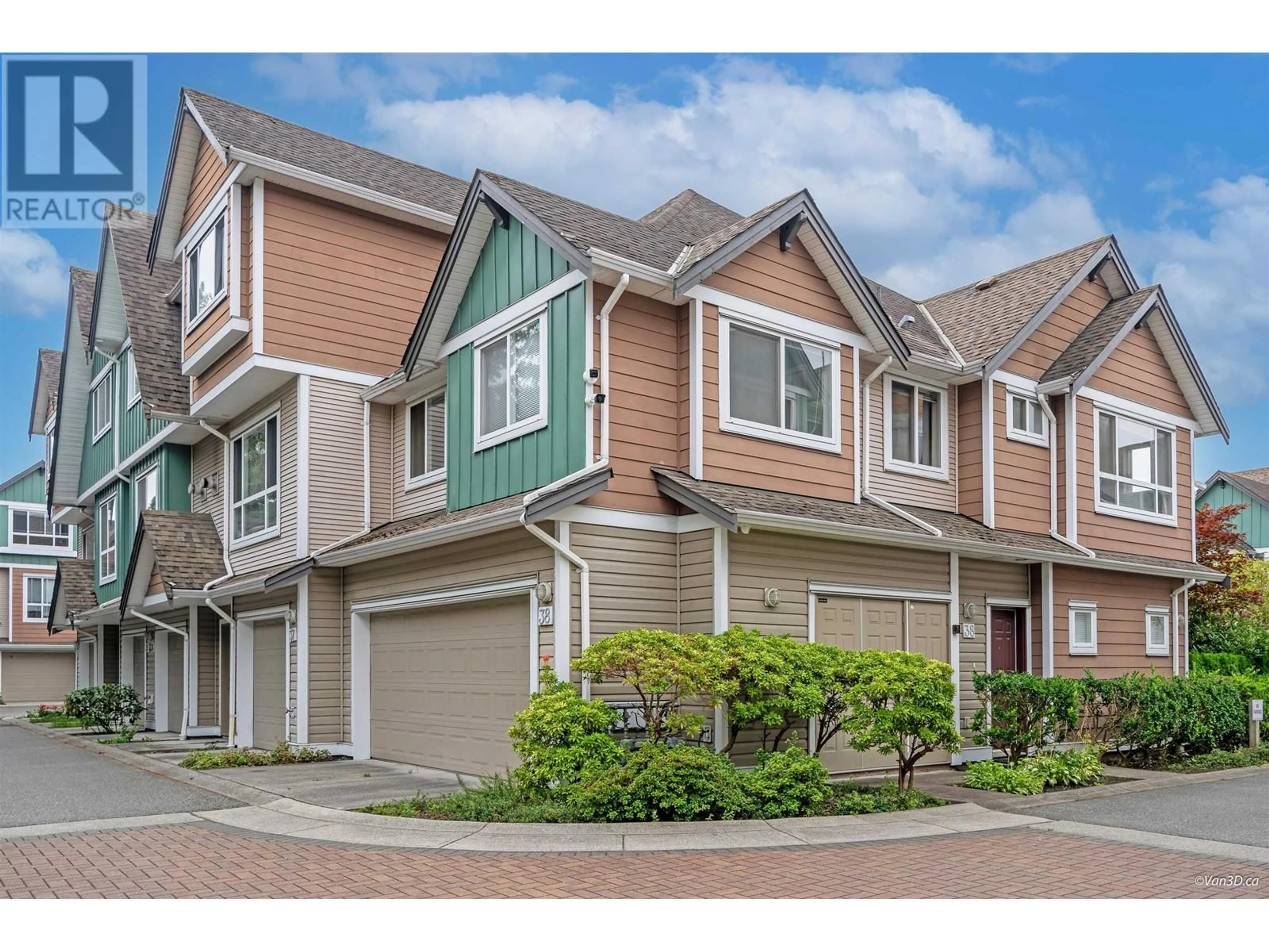 A pic from exterior of the house or condo, the street view for 38 8080 BENNETT ROAD, Richmond British Columbia V6Y1N5