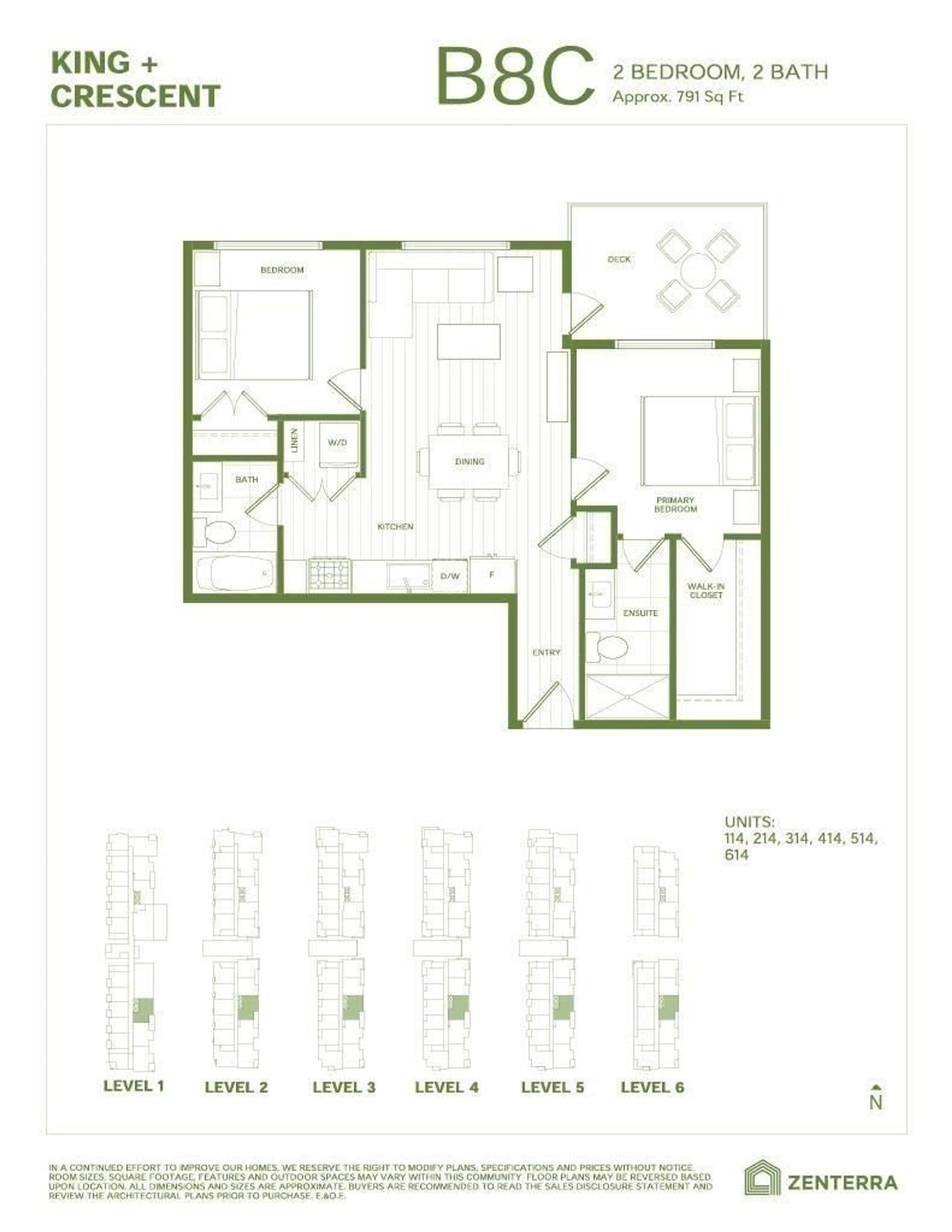 Floor plan for 614 3528 146A STREET, Surrey British Columbia V4P0H4