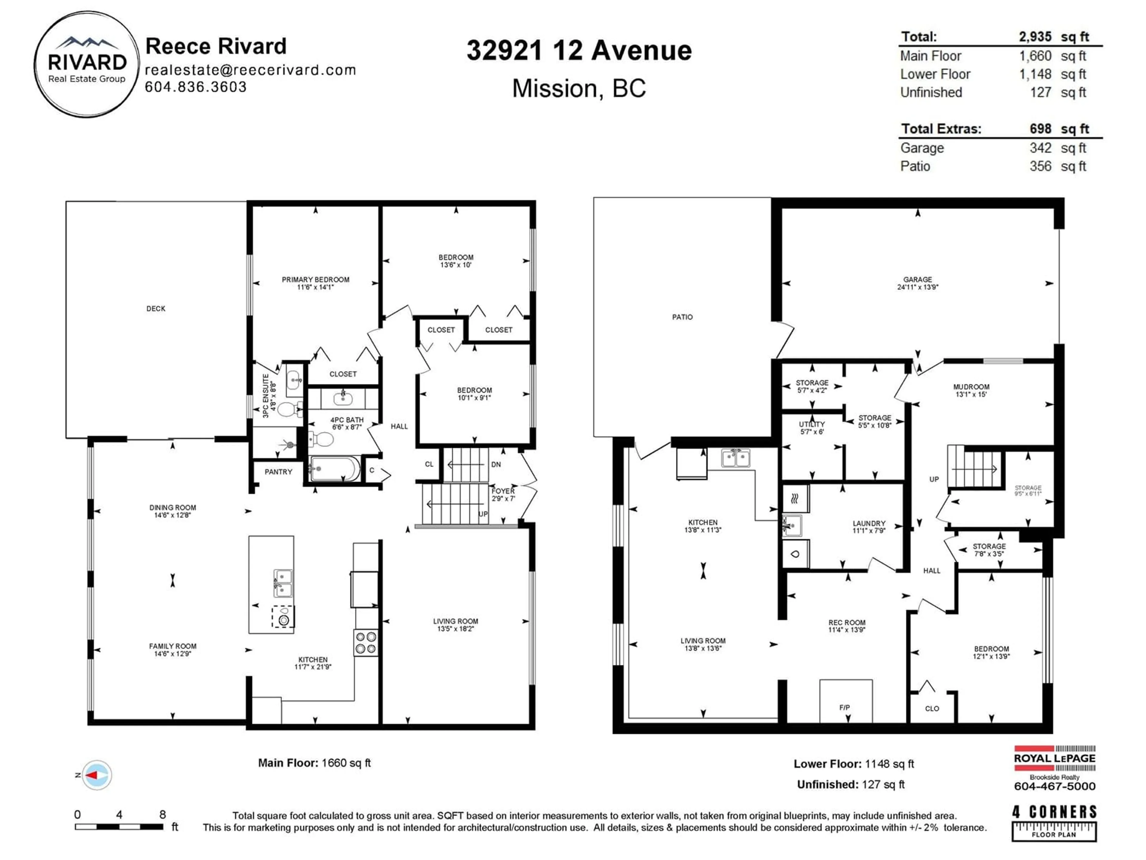 Floor plan for 32921 12TH AVENUE, Mission British Columbia V2V2M7