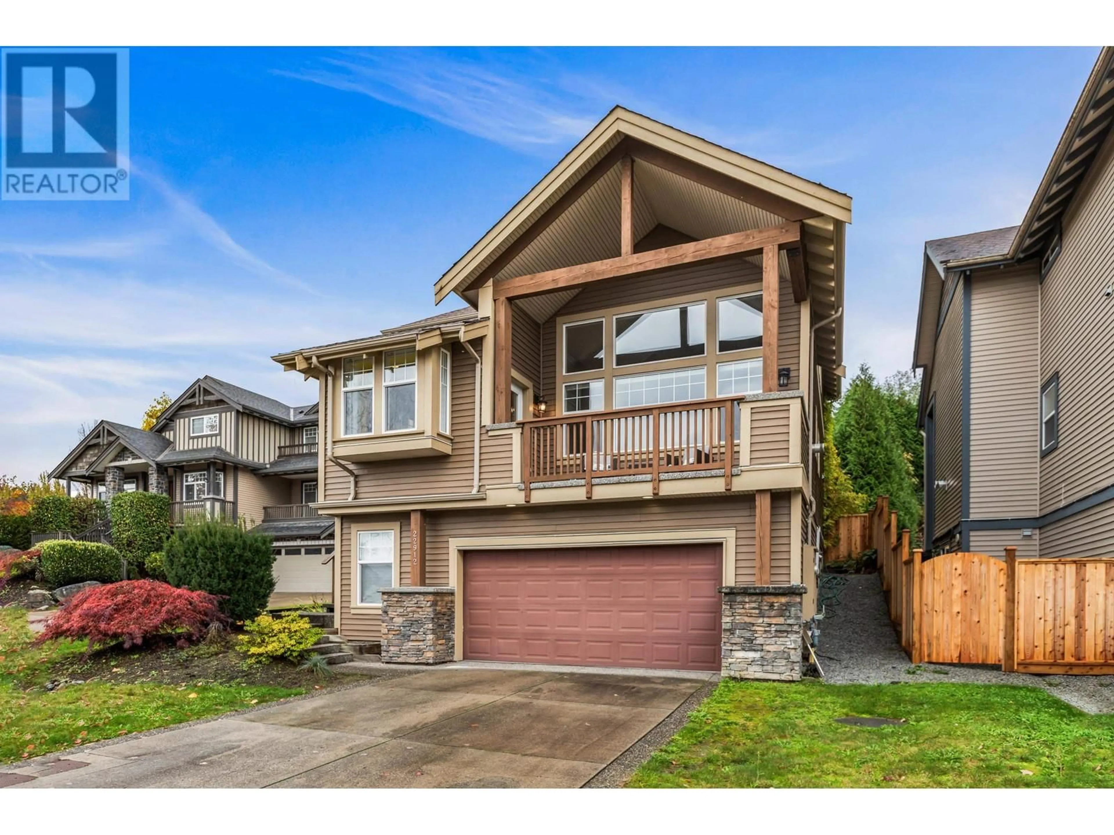 Home with vinyl exterior material, street for 22912 FOREMAN DRIVE, Maple Ridge British Columbia V4R0B1