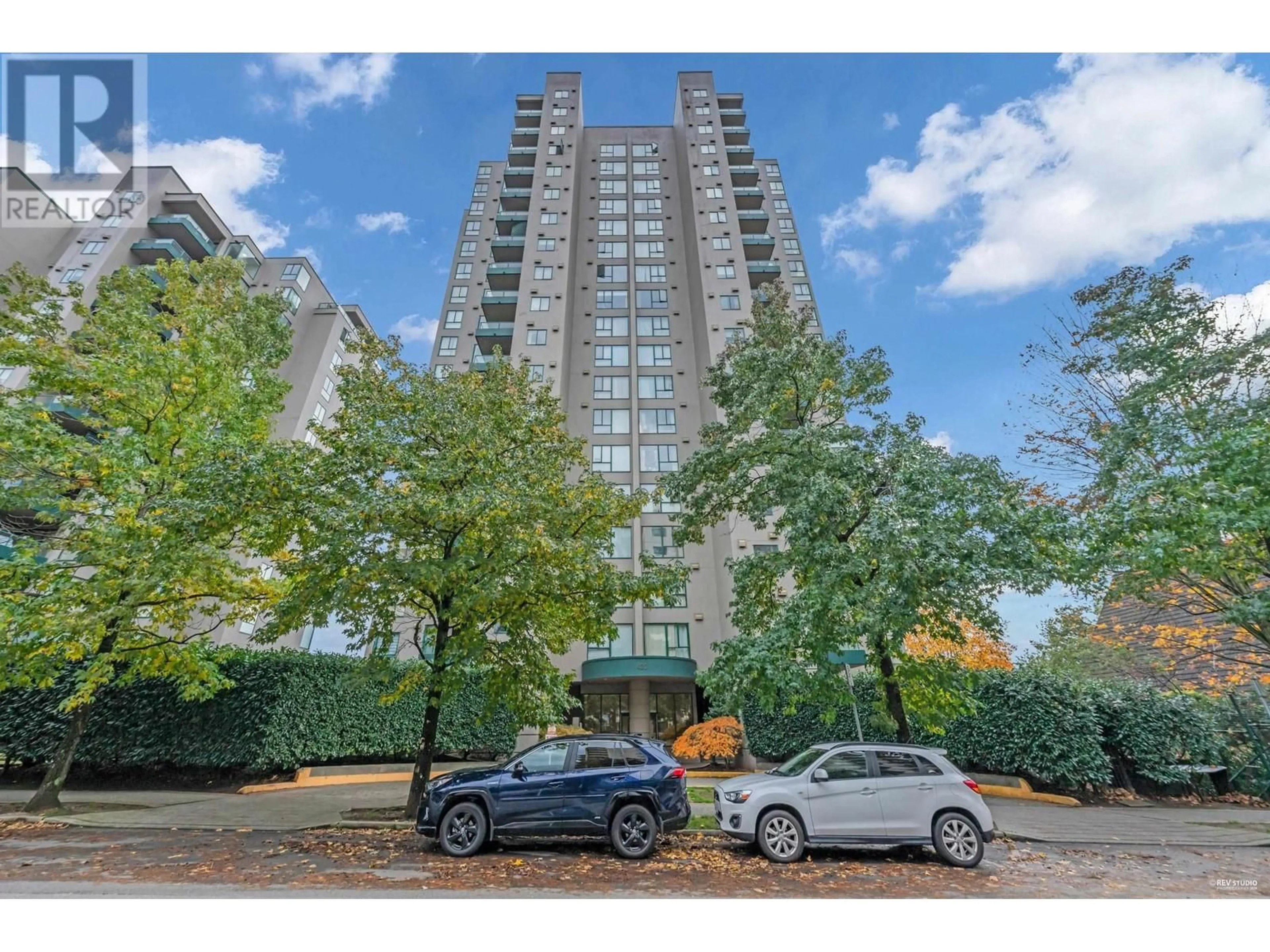 A pic from exterior of the house or condo, the street view for 801 420 CARNARVON STREET, New Westminster British Columbia V3L5P1