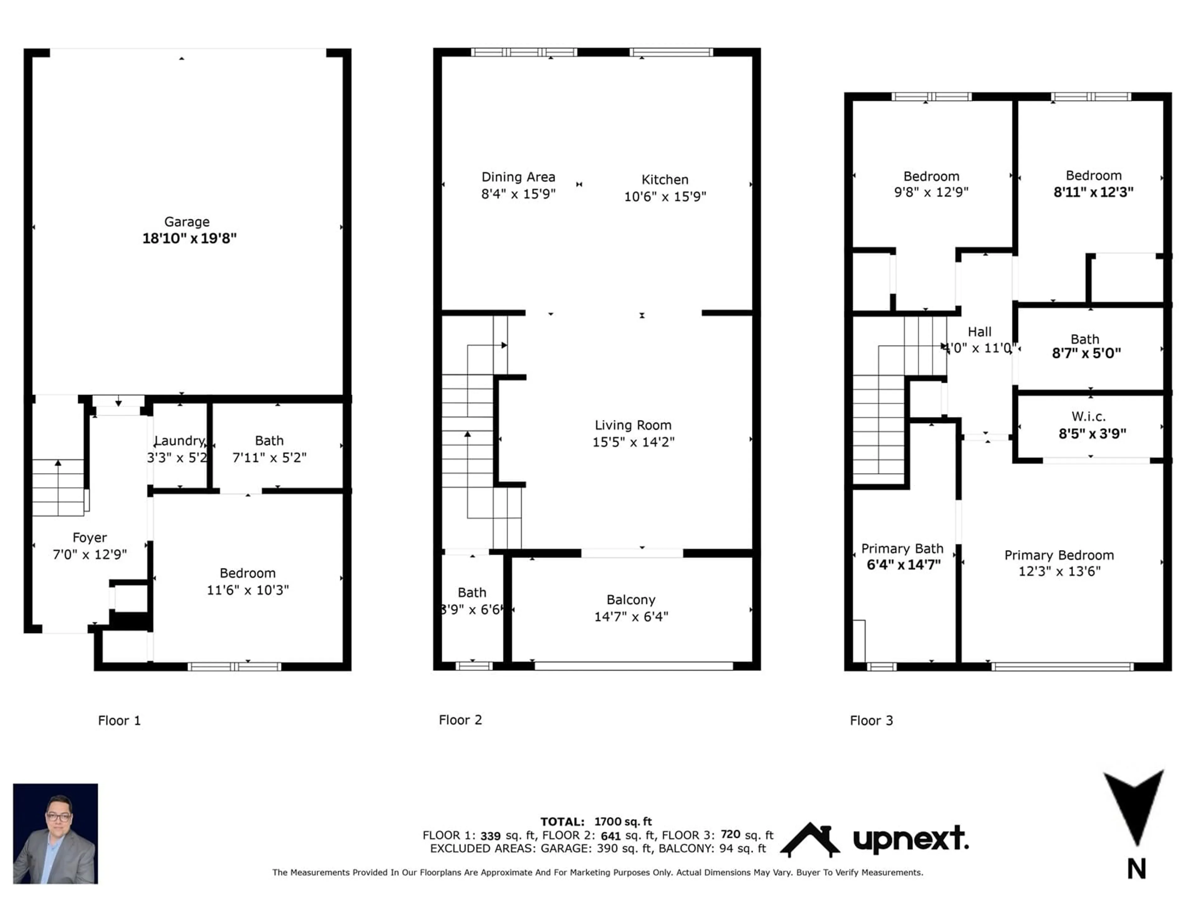 Floor plan for 40 16337 15 AVENUE, Surrey British Columbia V4A0C3