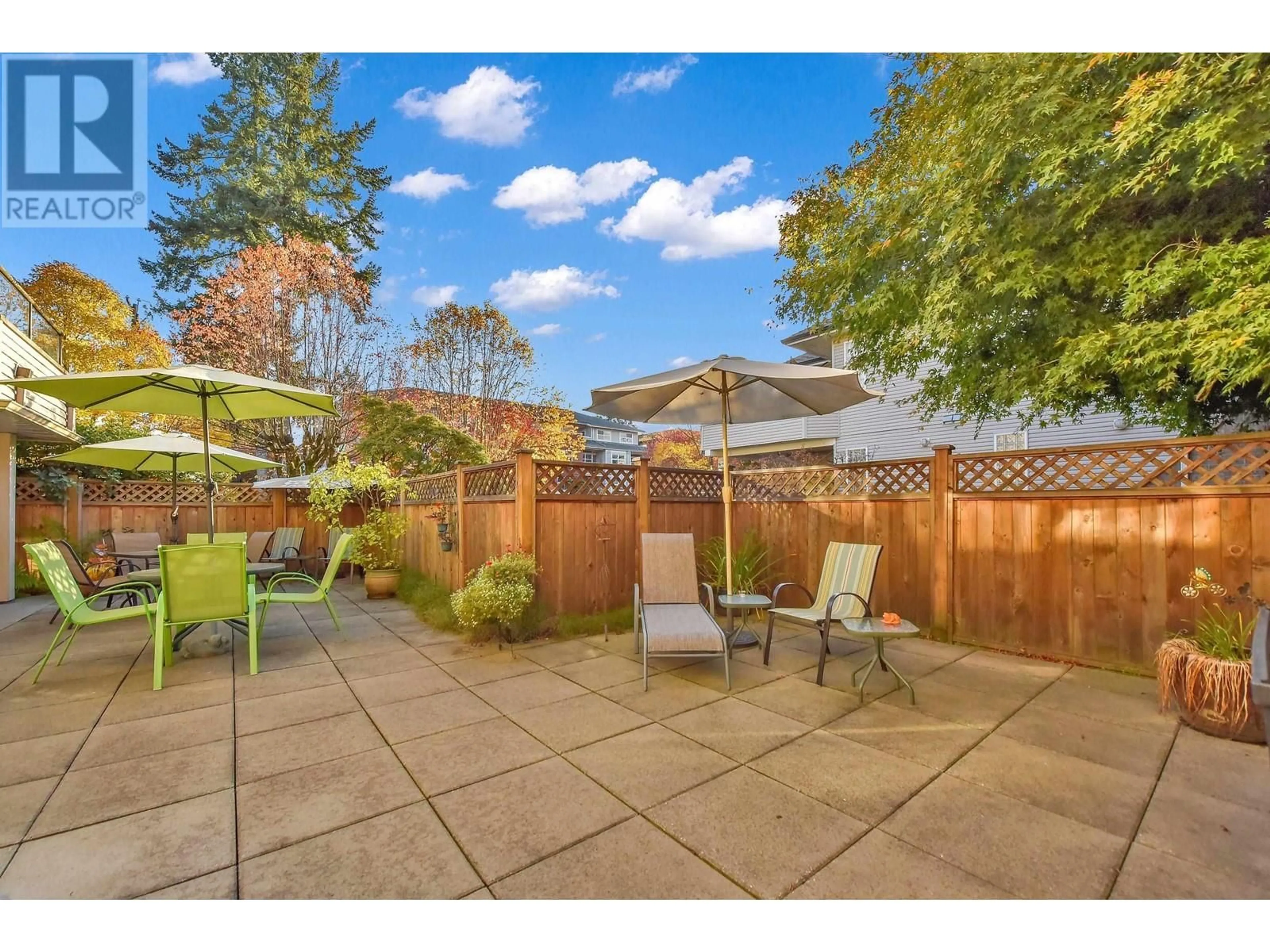 Patio, the fenced backyard for 110 1955 SUFFOLK AVENUE, Port Coquitlam British Columbia V3B1H3