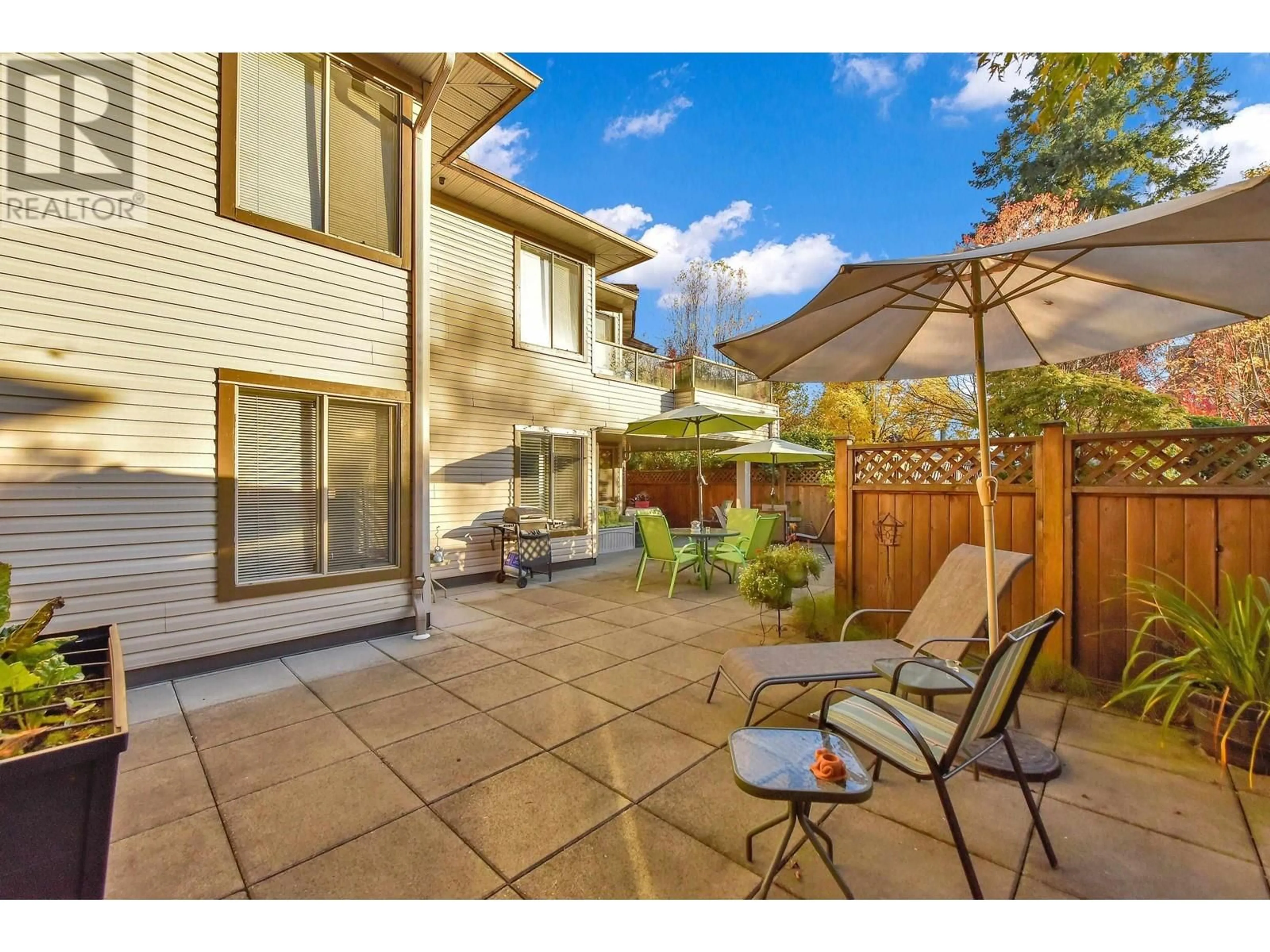 Patio, the fenced backyard for 110 1955 SUFFOLK AVENUE, Port Coquitlam British Columbia V3B1H3