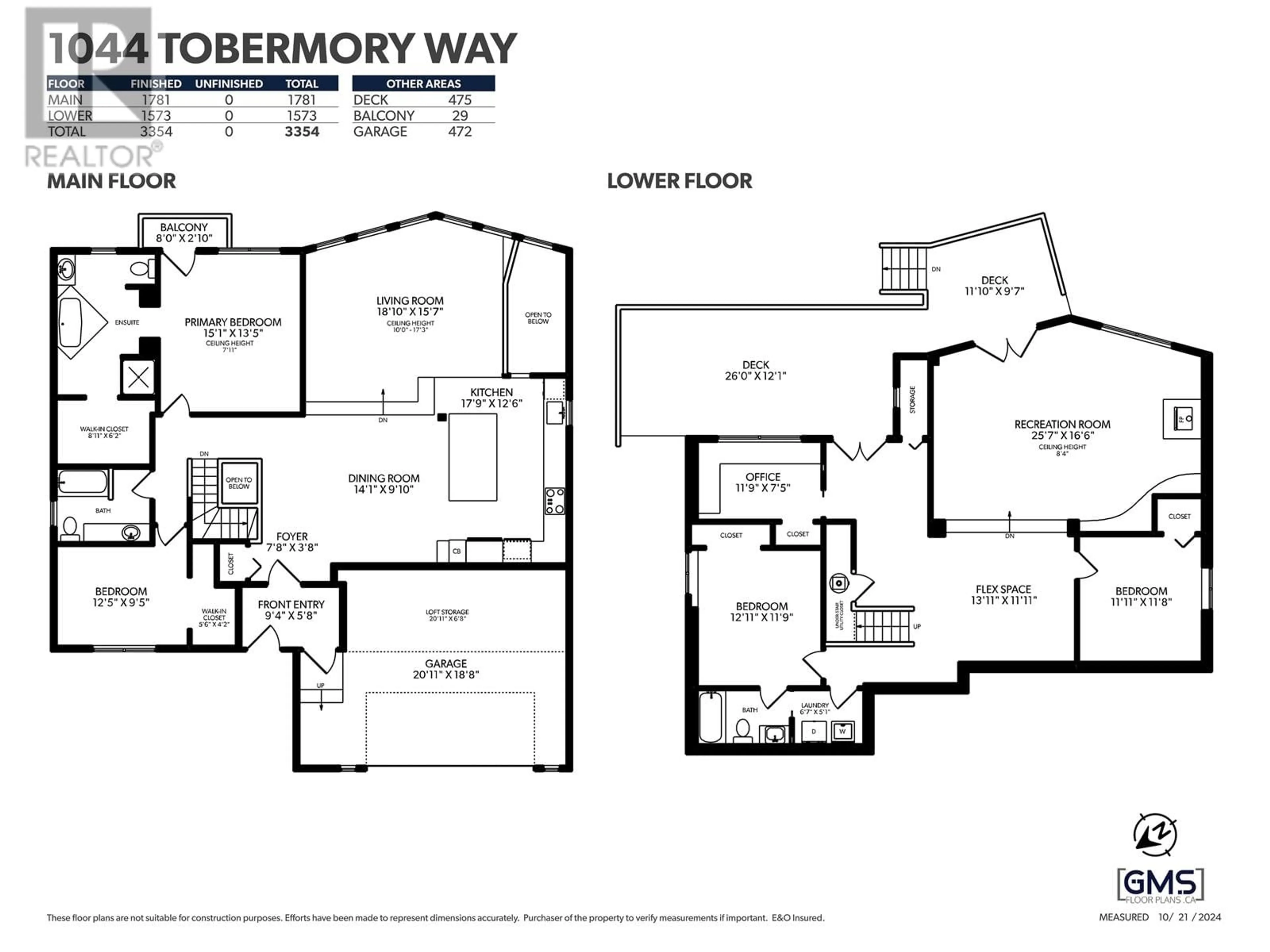 Floor plan for 1044 TOBERMORY WAY, Squamish British Columbia V0N1T0