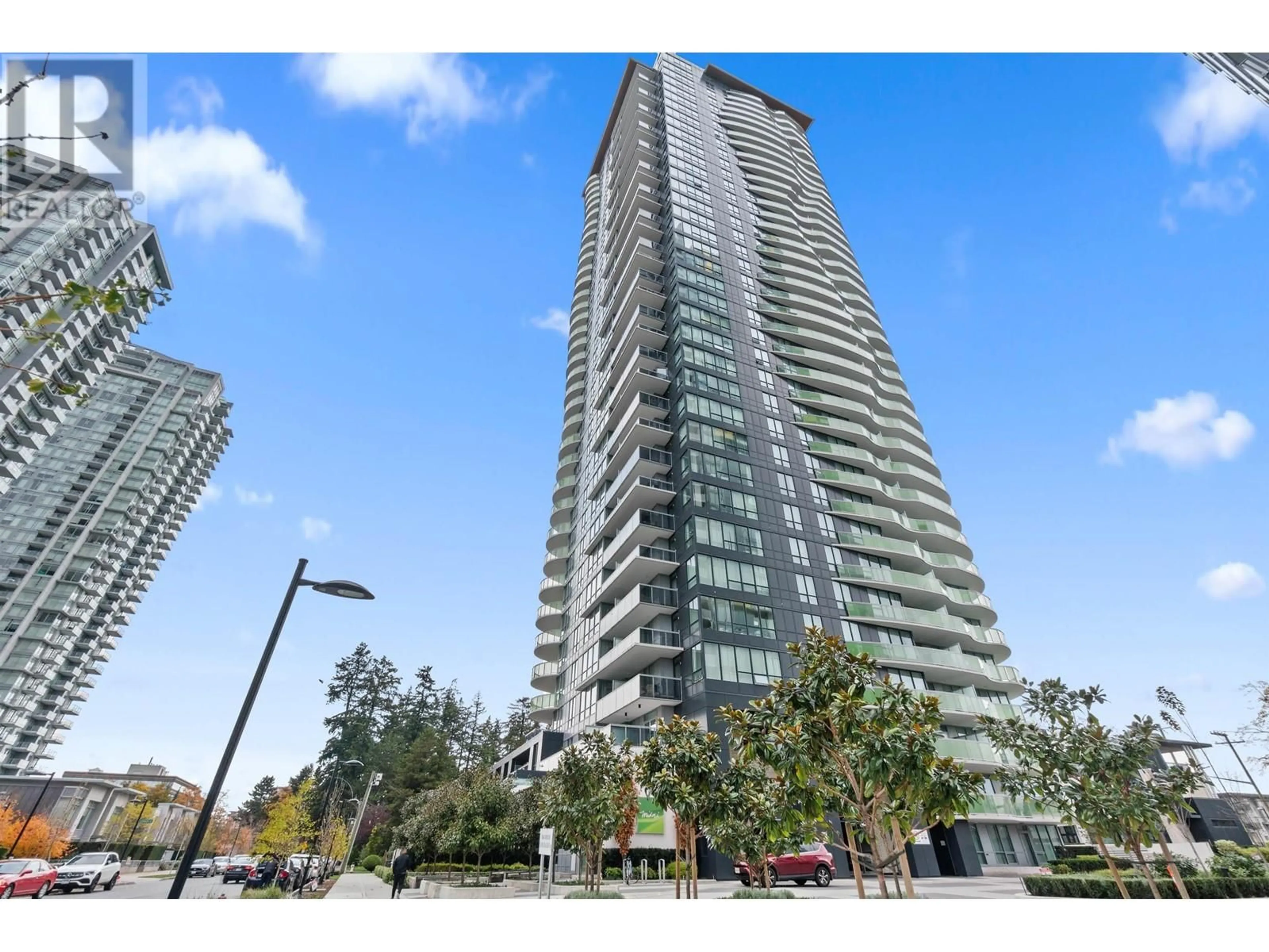 A pic from exterior of the house or condo, the street view for 3102 6638 DUNBLANE AVENUE, Burnaby British Columbia V5H0G8