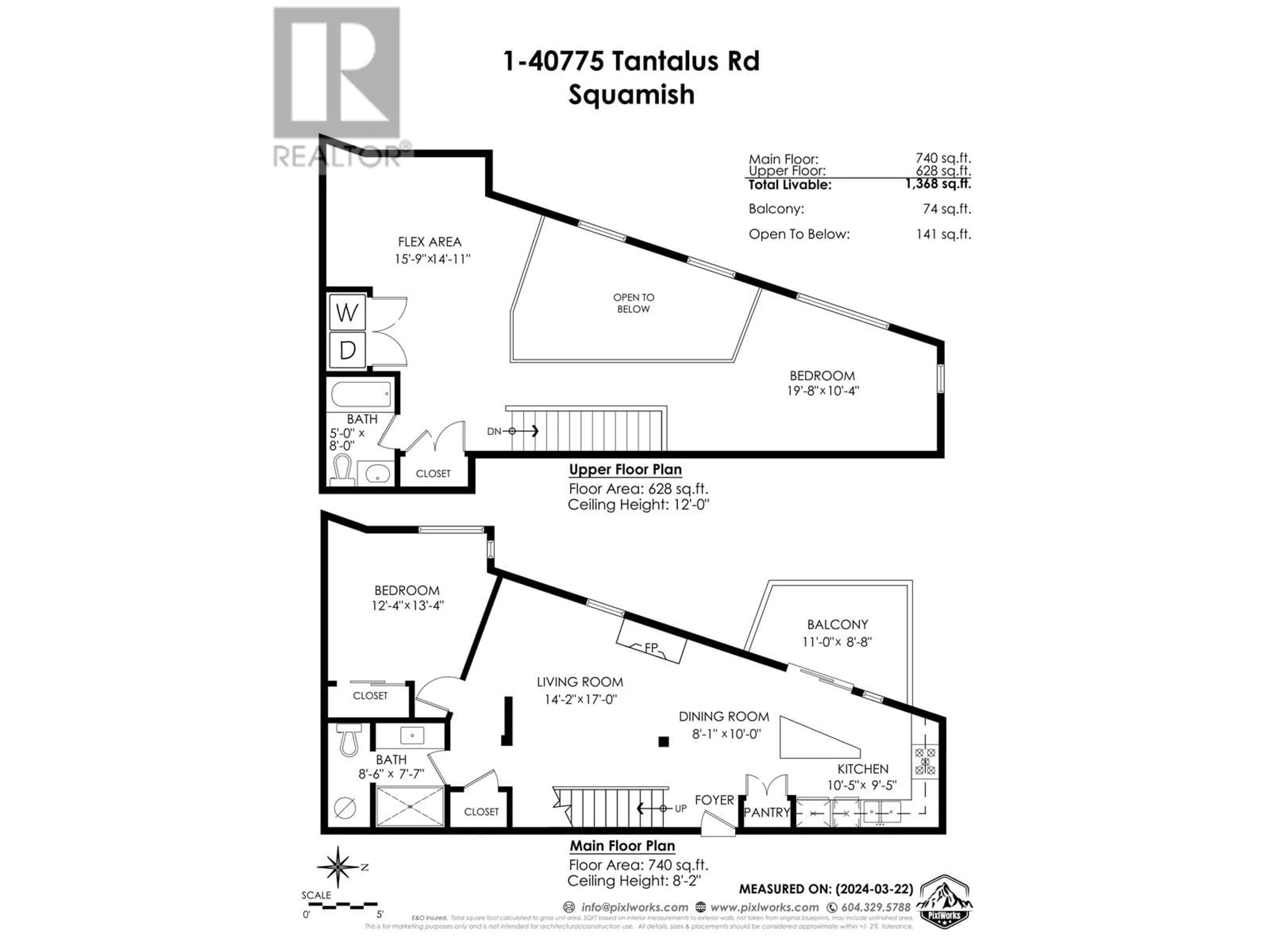 Floor plan for 1 40775 TANTALUS ROAD, Squamish British Columbia V8B0N2