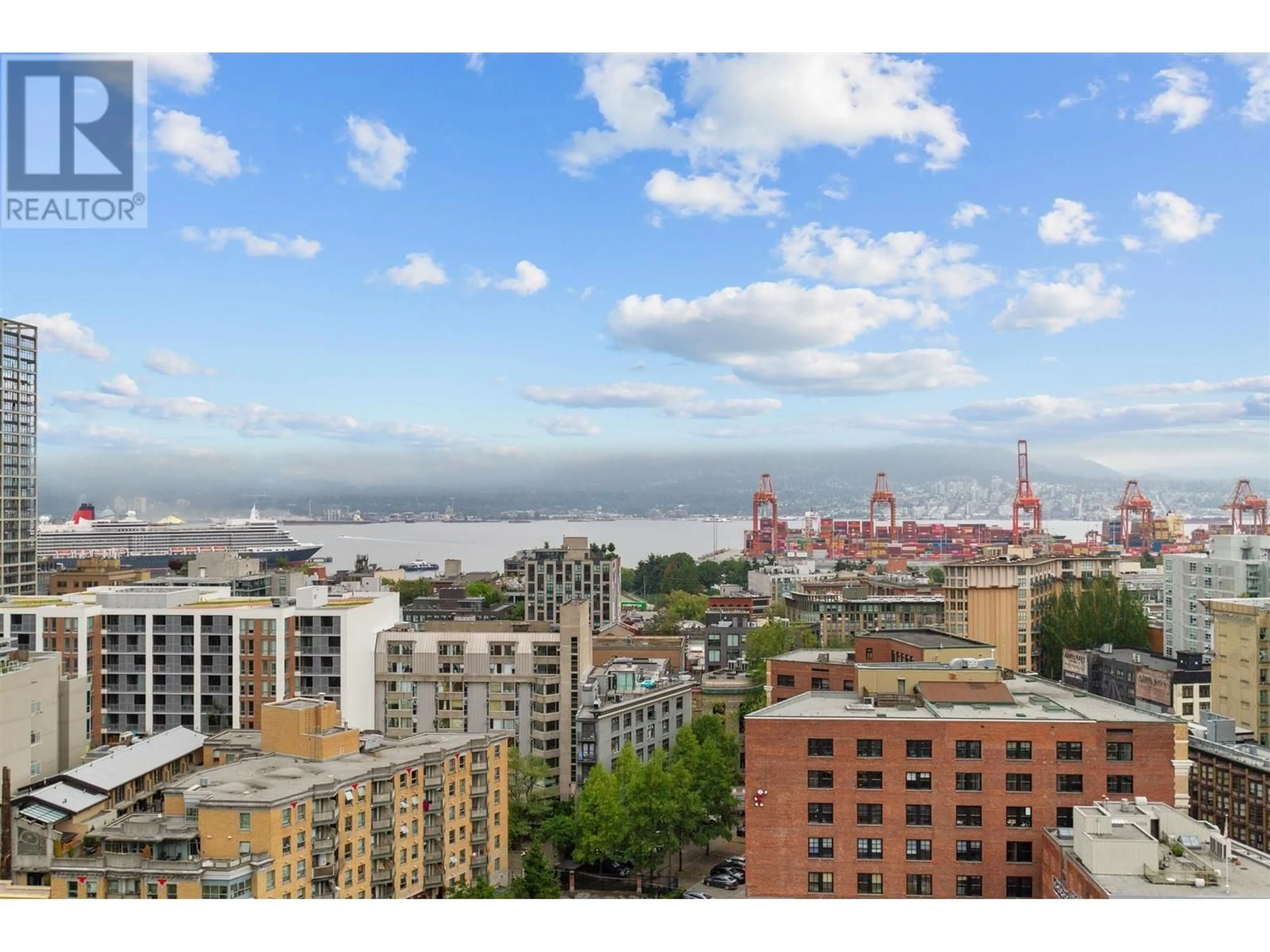 A pic from exterior of the house or condo, the view of city buildings for 2105 550 TAYLOR STREET, Vancouver British Columbia V6B1R1