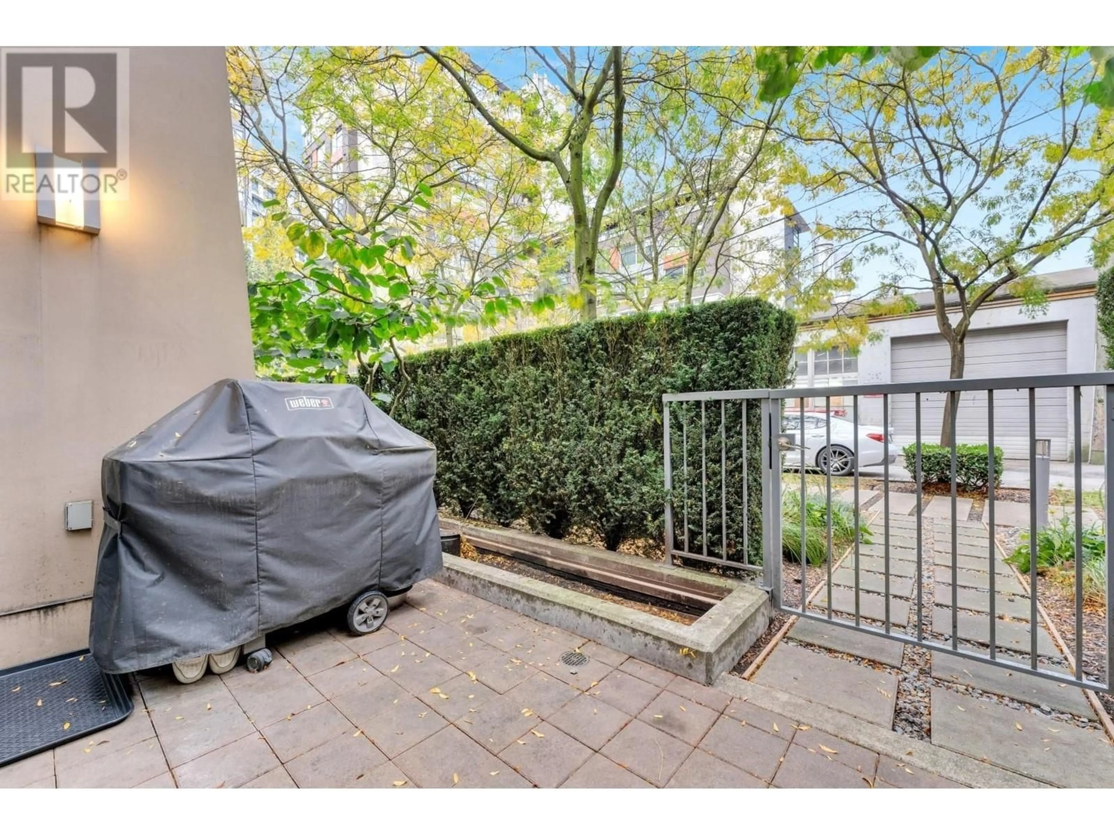 Patio, the fenced backyard for 268 W 1ST AVENUE, Vancouver British Columbia V5Y3T2