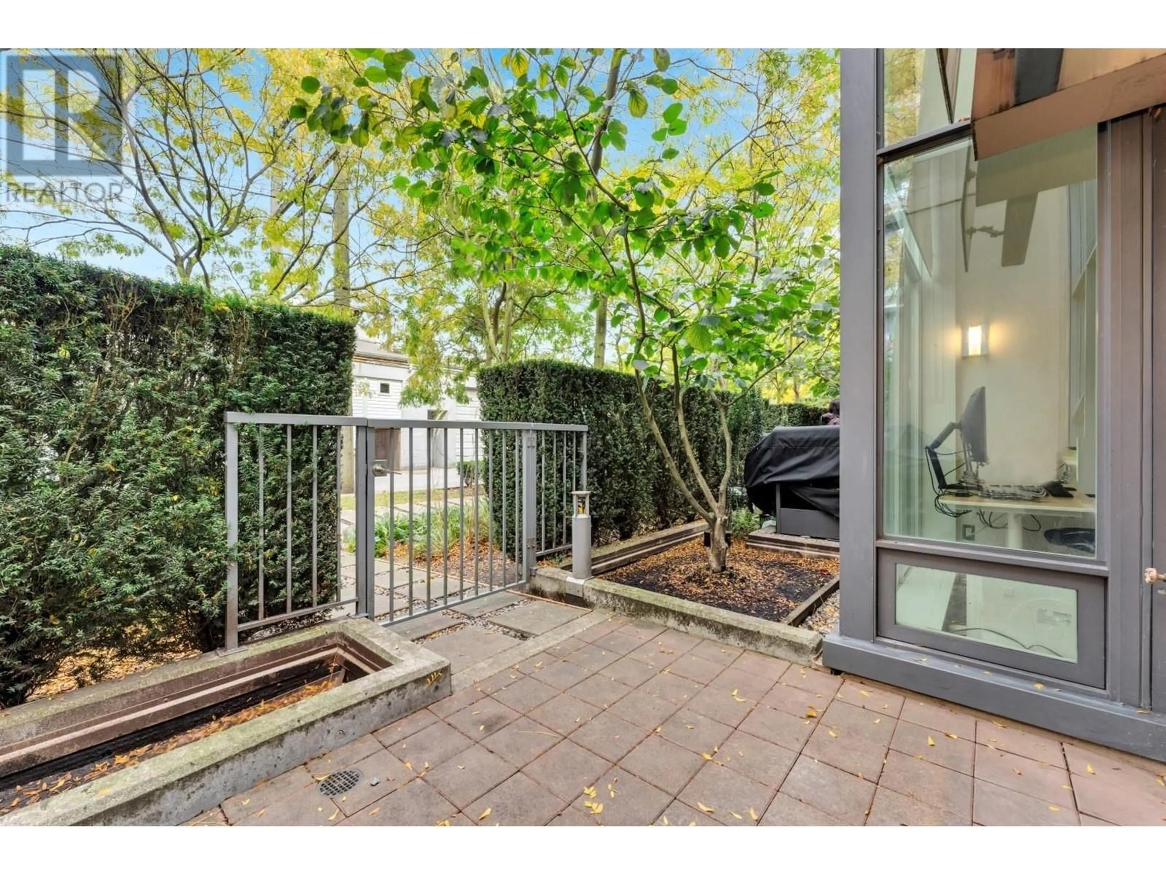 Patio, the fenced backyard for 268 W 1ST AVENUE, Vancouver British Columbia V5Y3T2