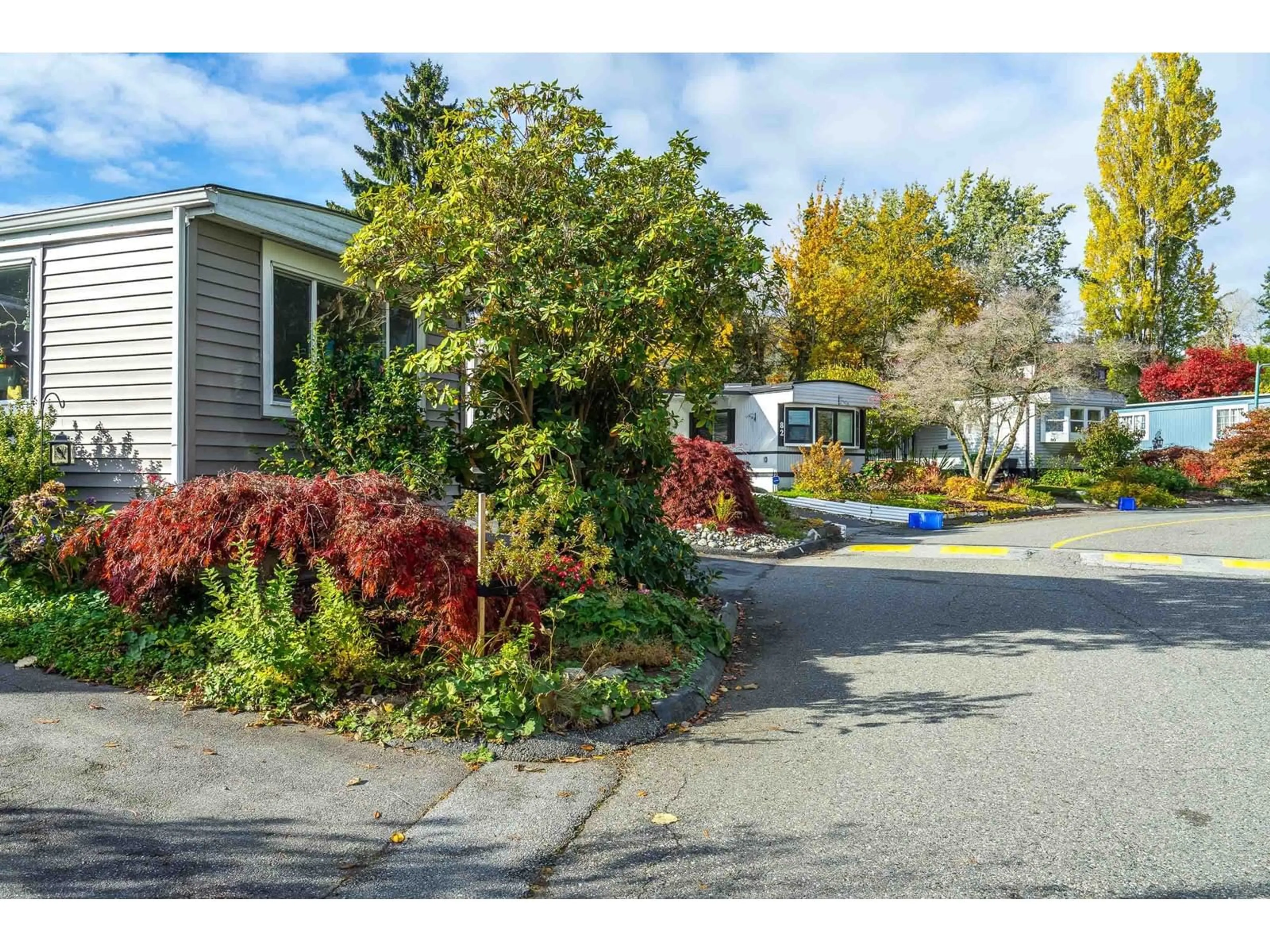 A pic from exterior of the house or condo, the street view for 86 1840 160 STREET, Surrey British Columbia V4A4X4