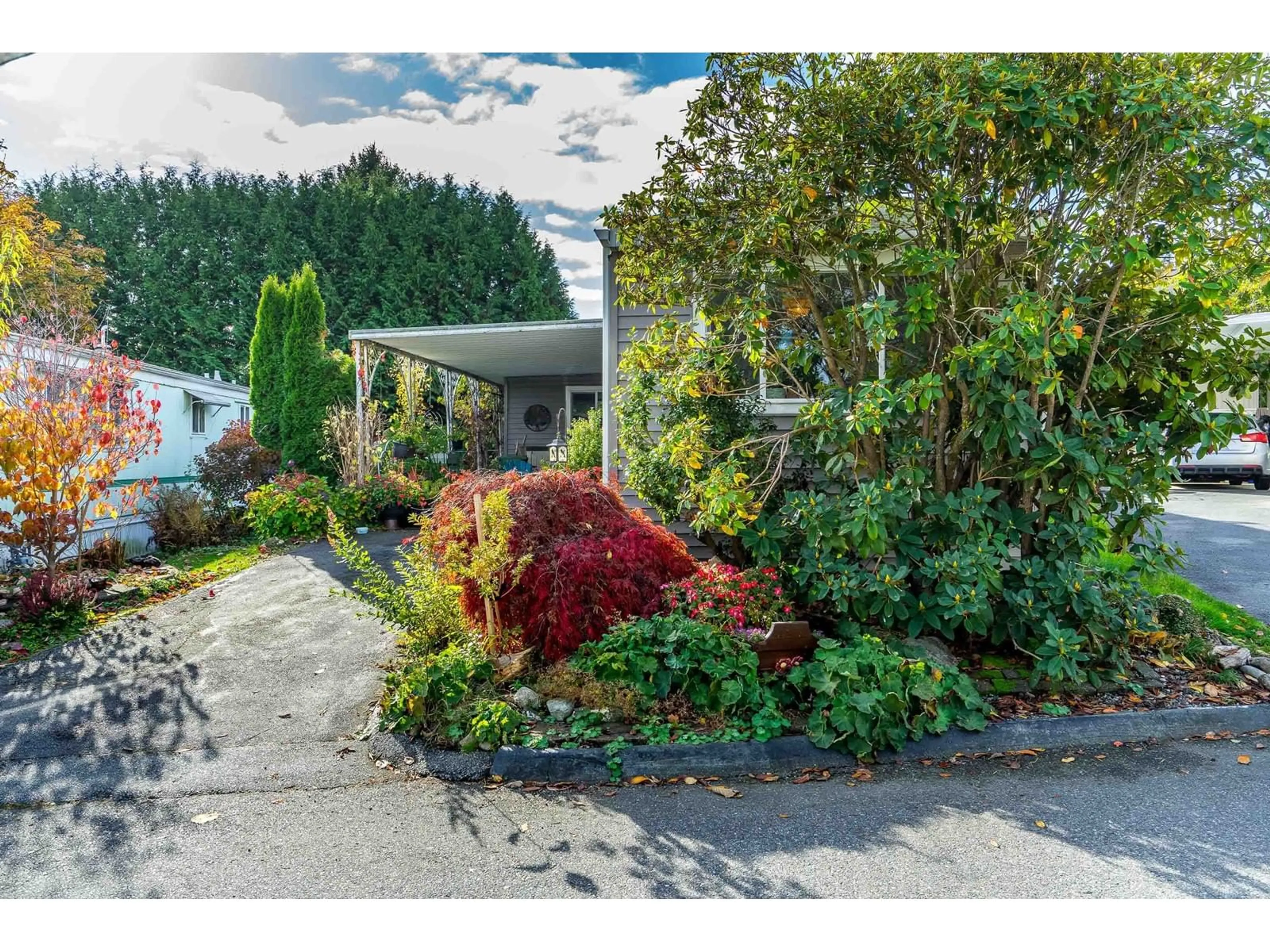 A pic from exterior of the house or condo, the street view for 86 1840 160 STREET, Surrey British Columbia V4A4X4