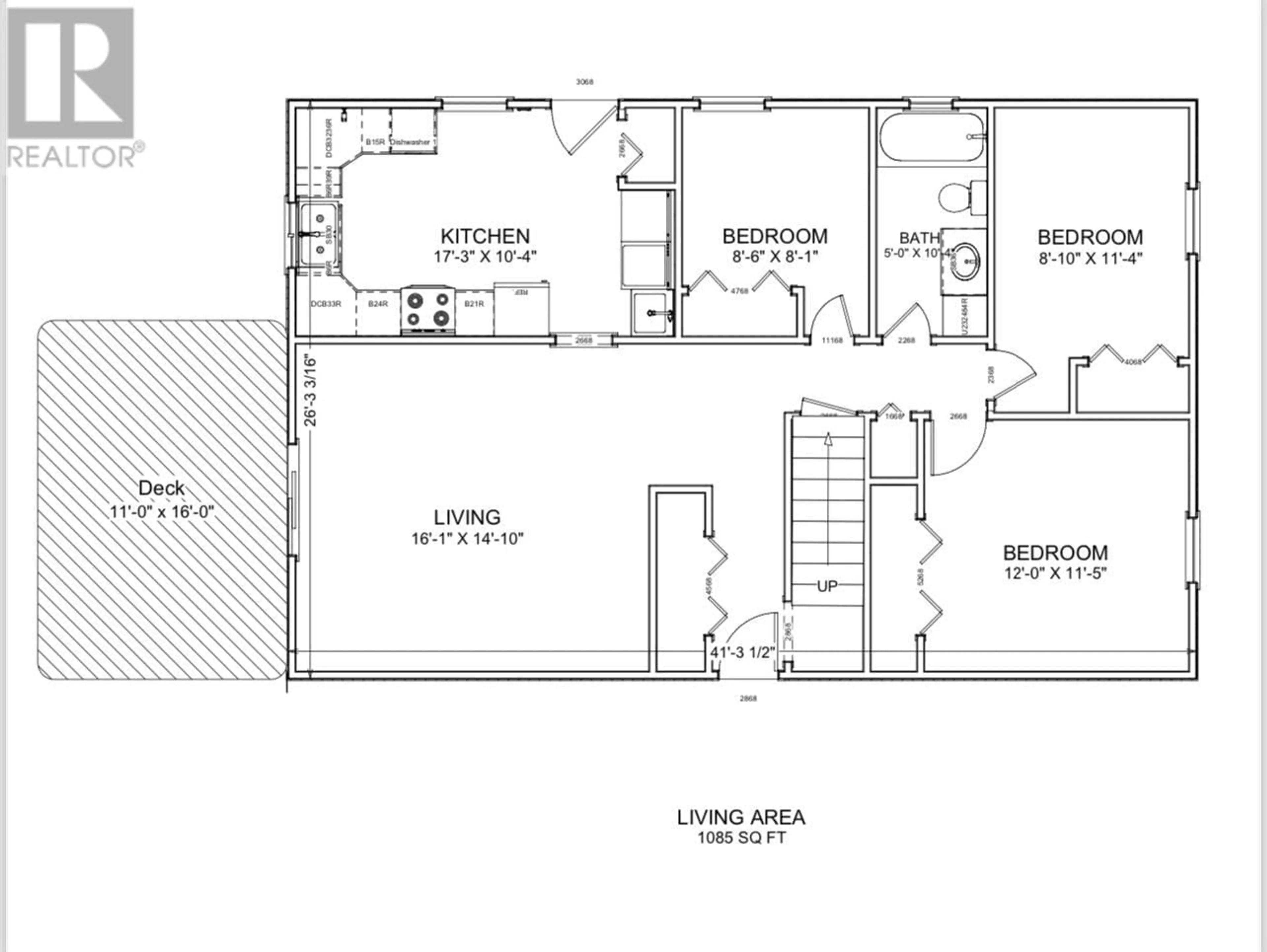 Floor plan for 706 19TH AVENUE, Stewart British Columbia V0T1W0