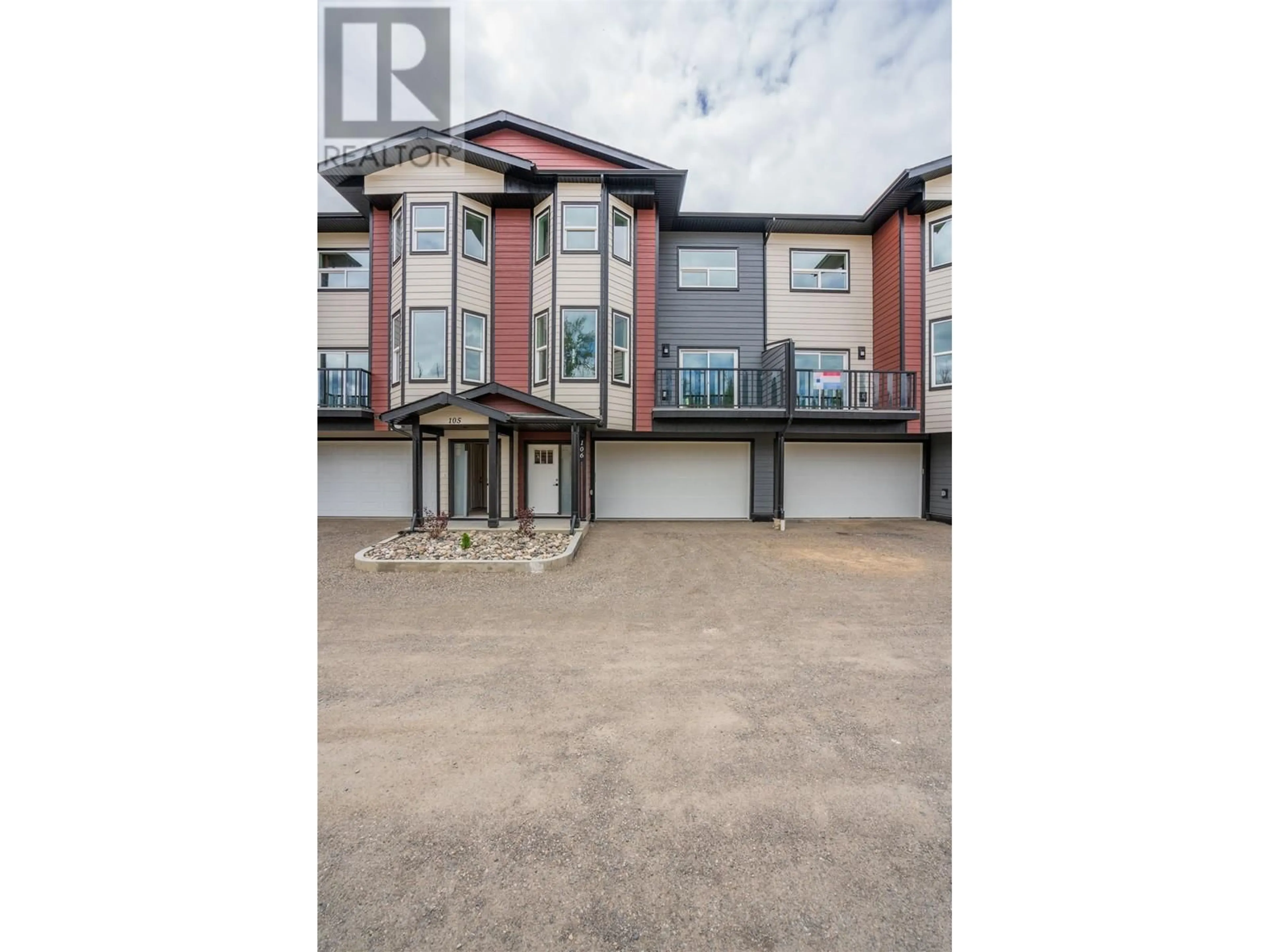 A pic from exterior of the house or condo, the front or back of building for 106 7000 HUSBAND DRIVE, Prince George British Columbia V2N0K2