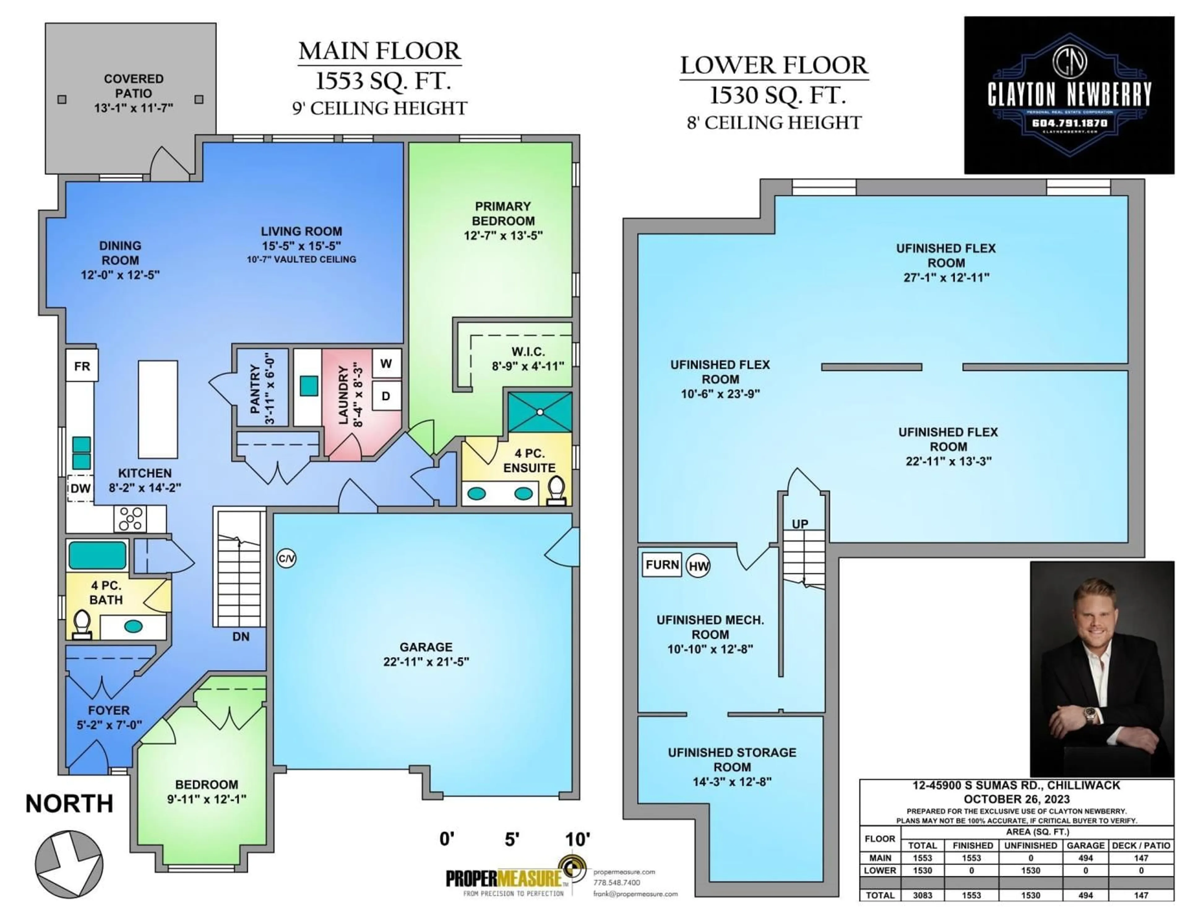 Floor plan for 12 45900 SOUTH SUMAS ROAD, Chilliwack British Columbia V2R0S9